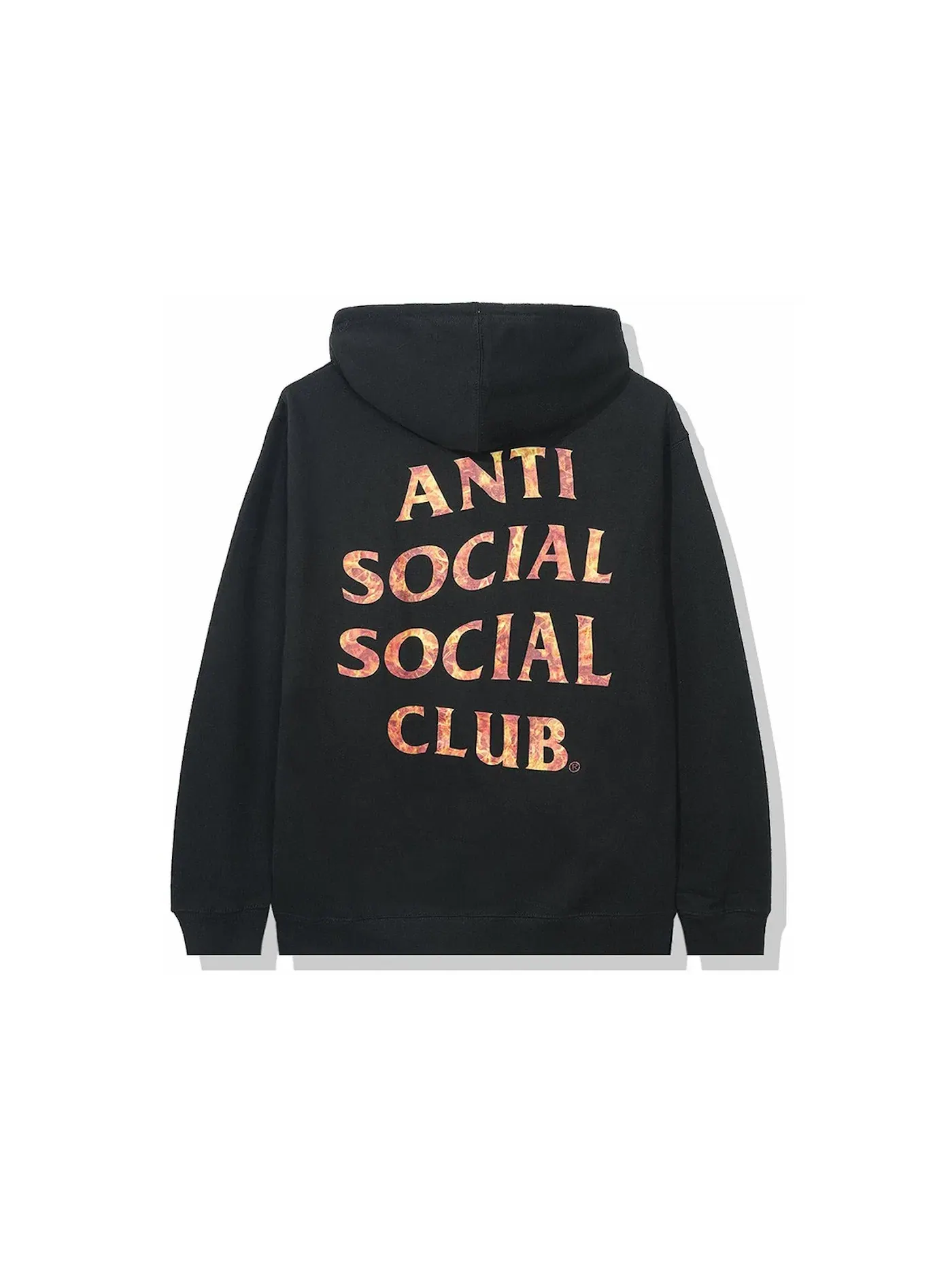 Мужская худи модели Hoodie Anti Social Social Club — изображение 2 из 2, черный
