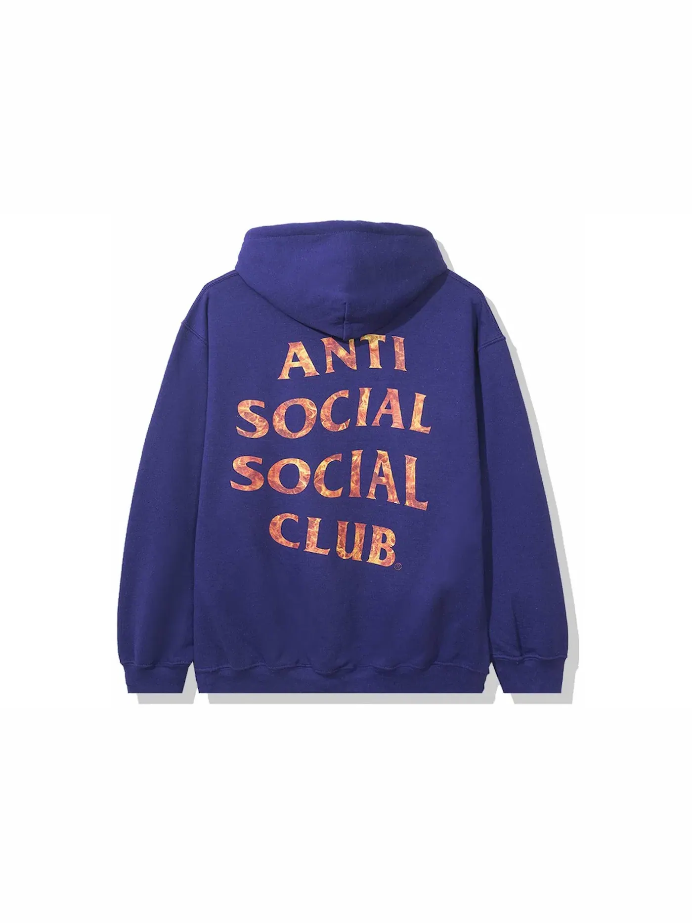 Мужской худи Anti Social Social Club Sandra Reeves Hoodie — изображение 2 из 2, фиолетовый