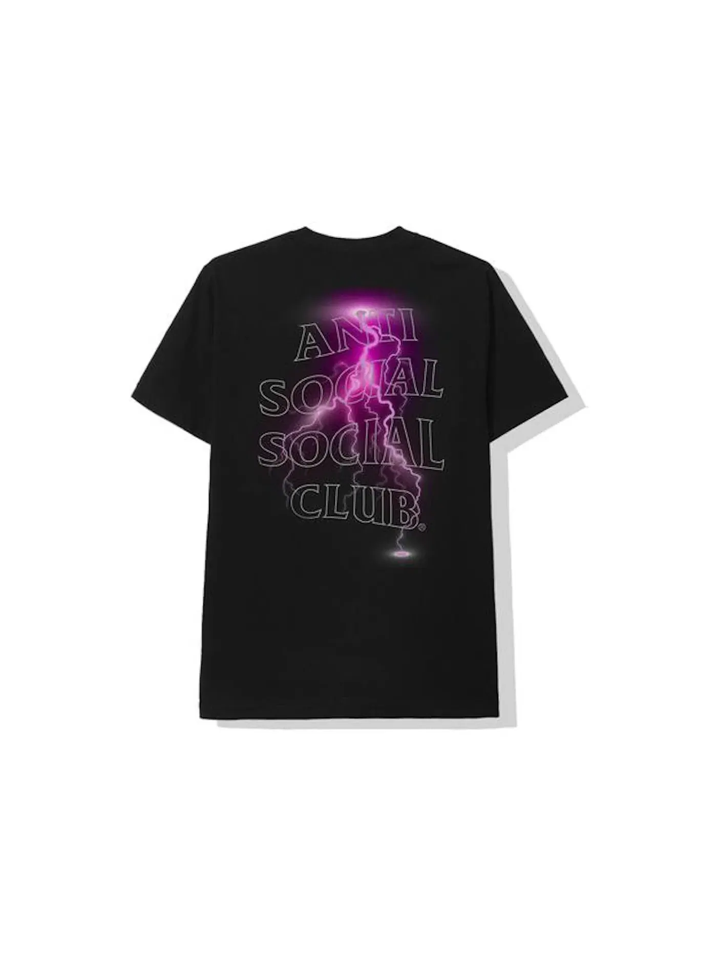 Мужская футболка с принтом Save Your Tears Anti Social Social Club — изображение 1 из 2, черный