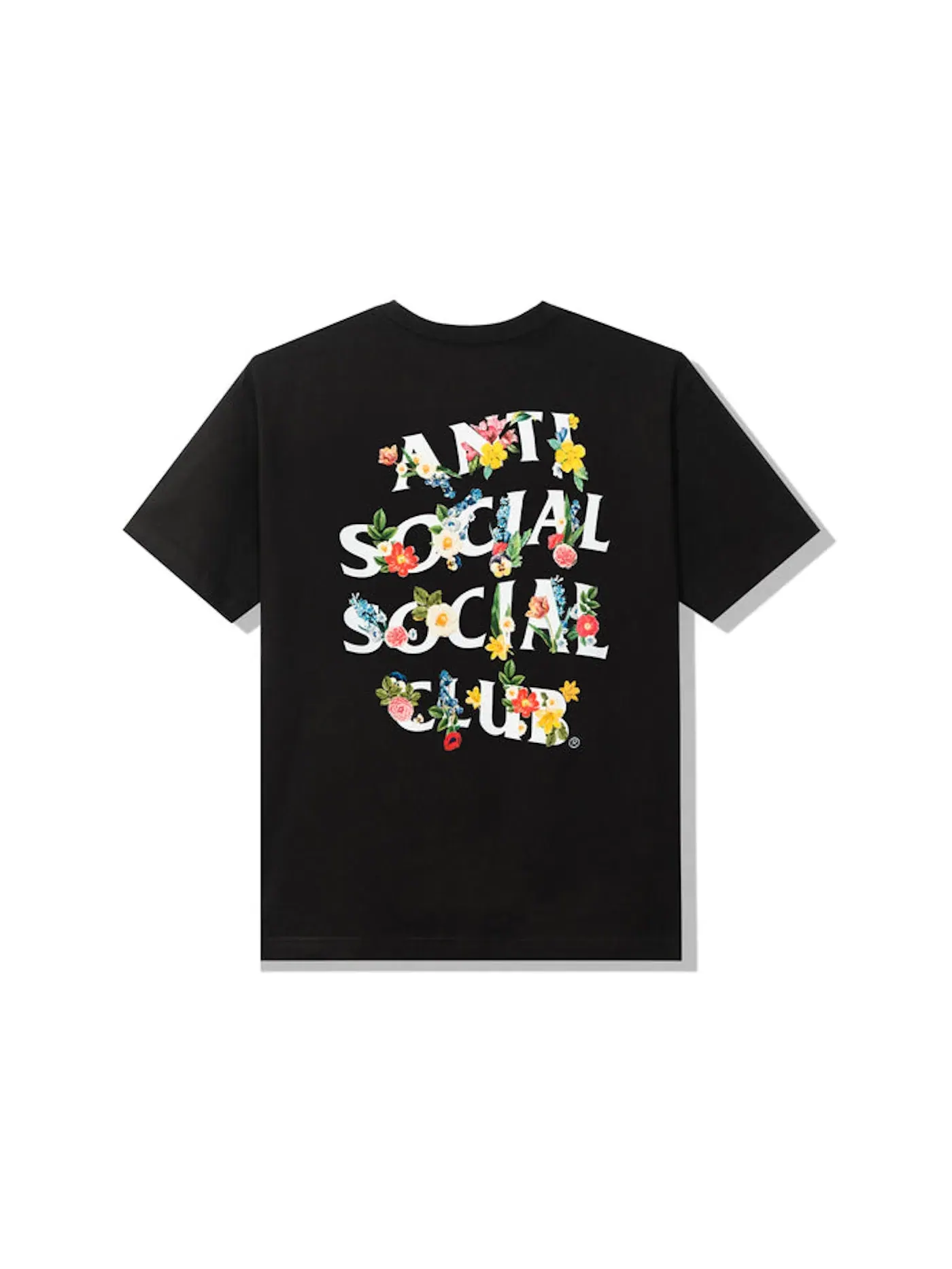 Мужская футболка с принтом T-shirt Anti Social Social Club — изображение 1 из 2, черный