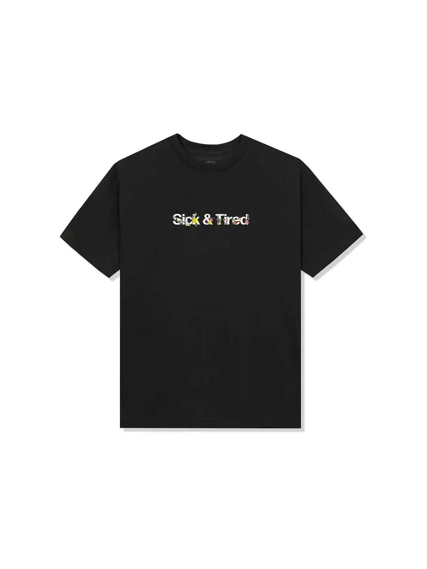 Мужская футболка с принтом Anti Social Social Club Self Conclusion Tee — изображение 1 из 2, темно-серый