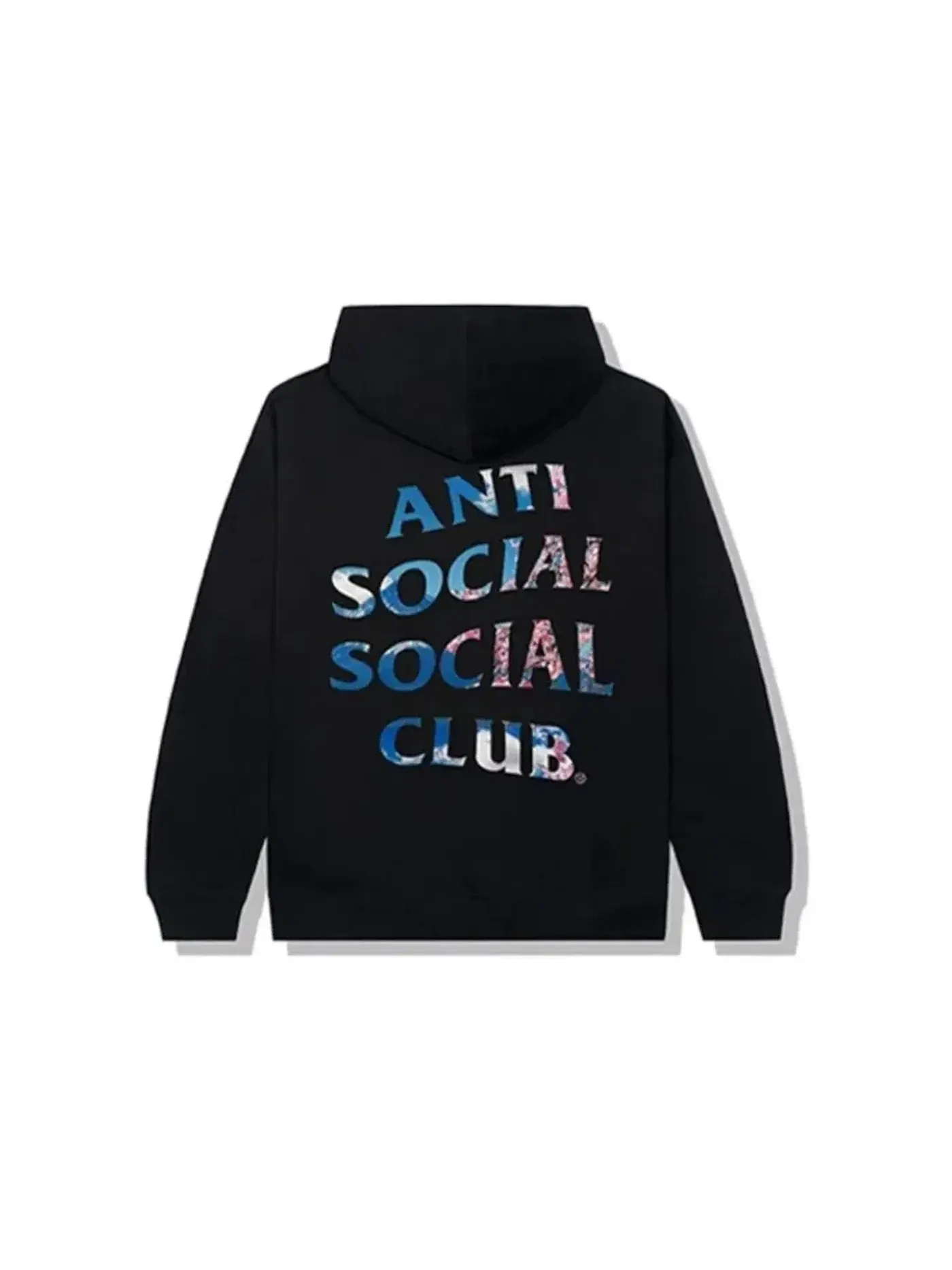 Мужская худи с принтом Serenity Hoodie Anti Social Social Club — изображение 1 из 2, черный