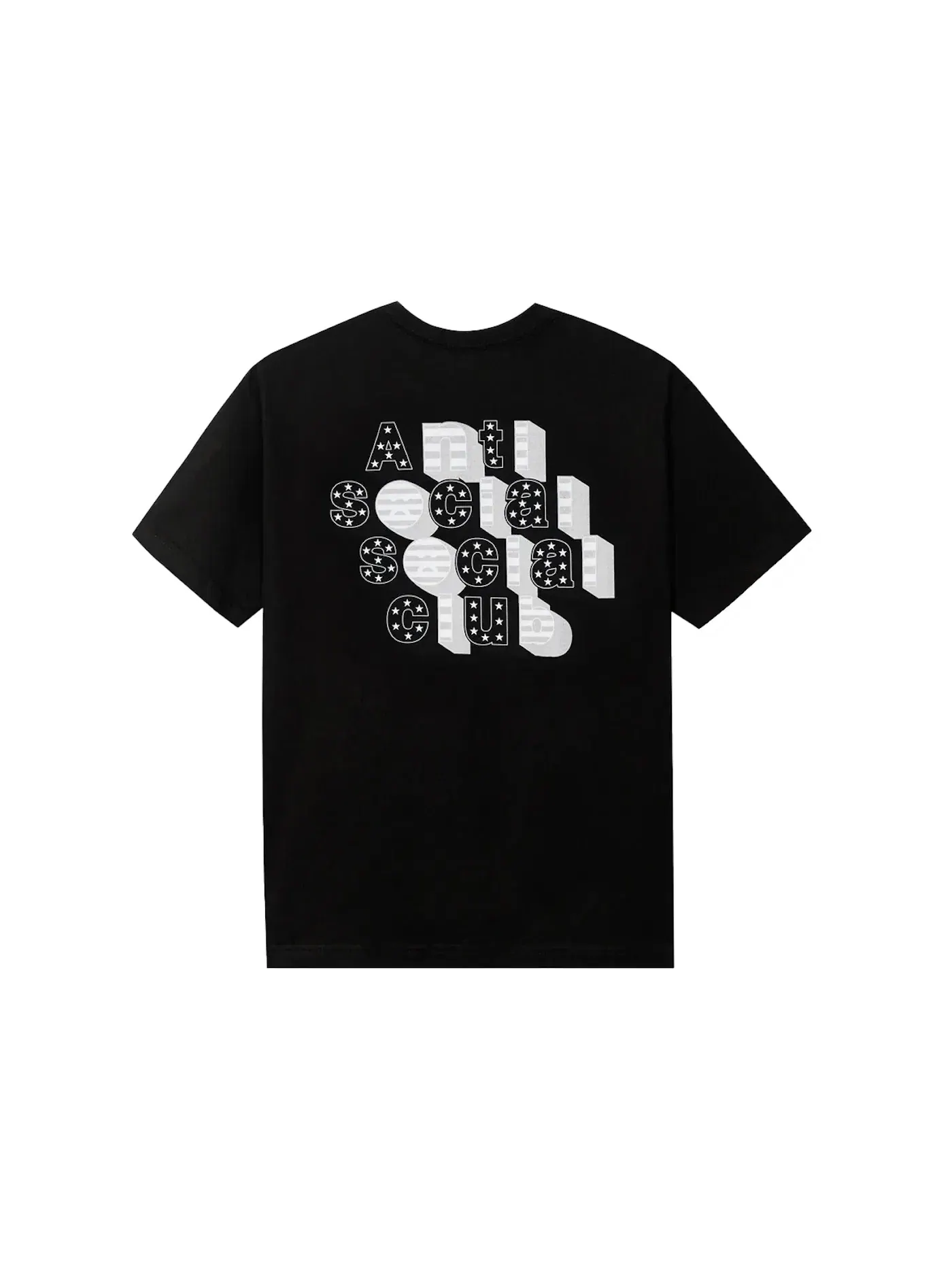 Мужская футболка с принтом Anti Social Social Club T-shirt — изображение 2 из 2, белый