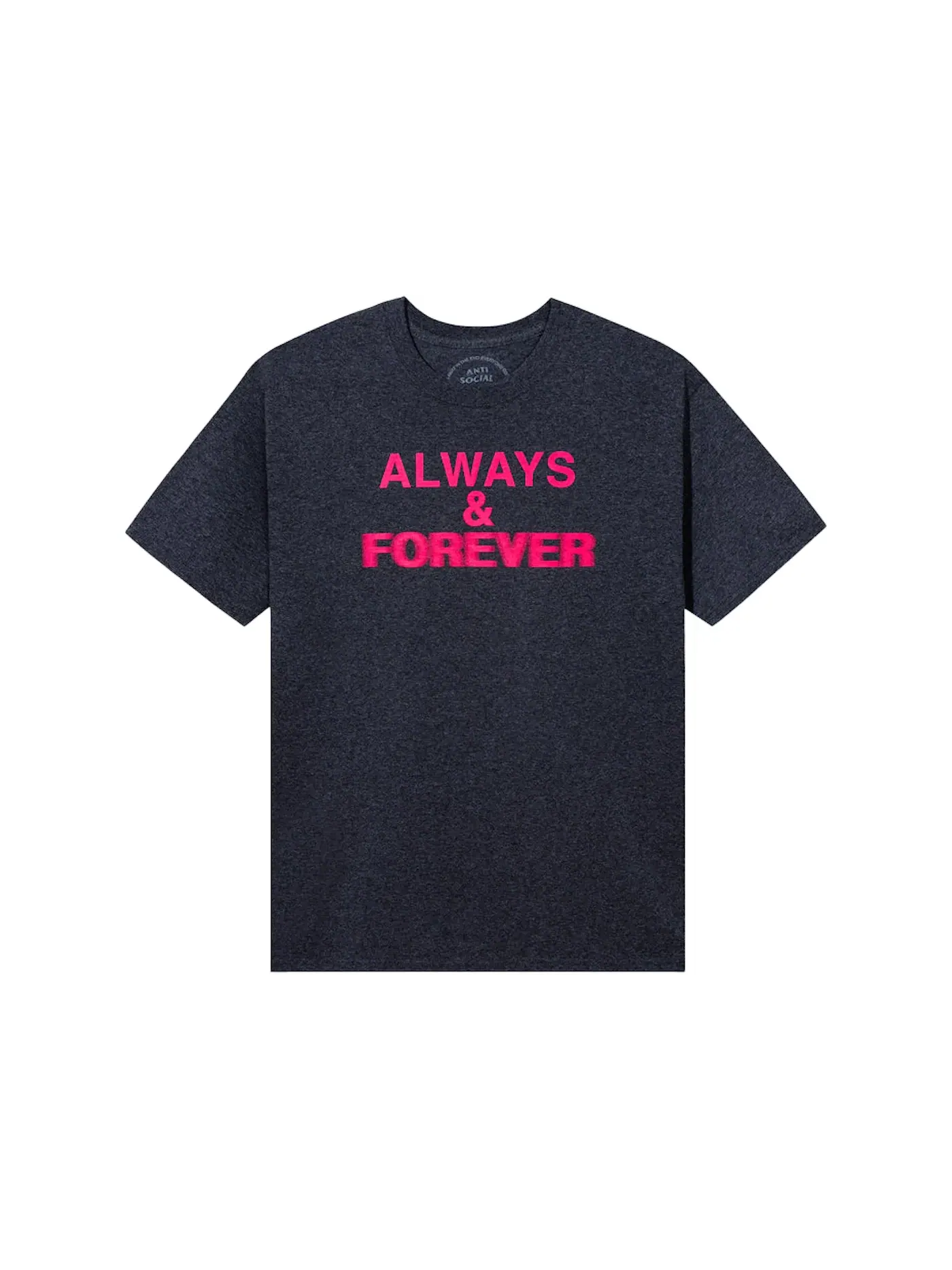 Мужская футболка с принтом Anti Social Social Club Tee — изображение 1 из 2, серый