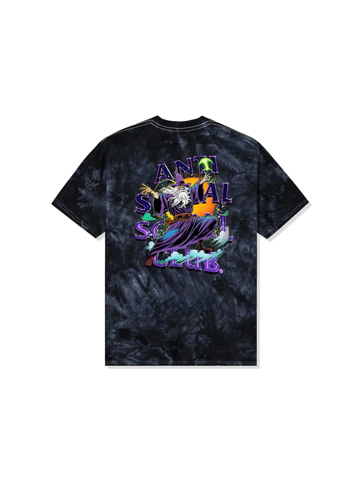 Мужская футболка с принтом Tee Anti Social Social Club, Tie Die — изображение 1 из 2