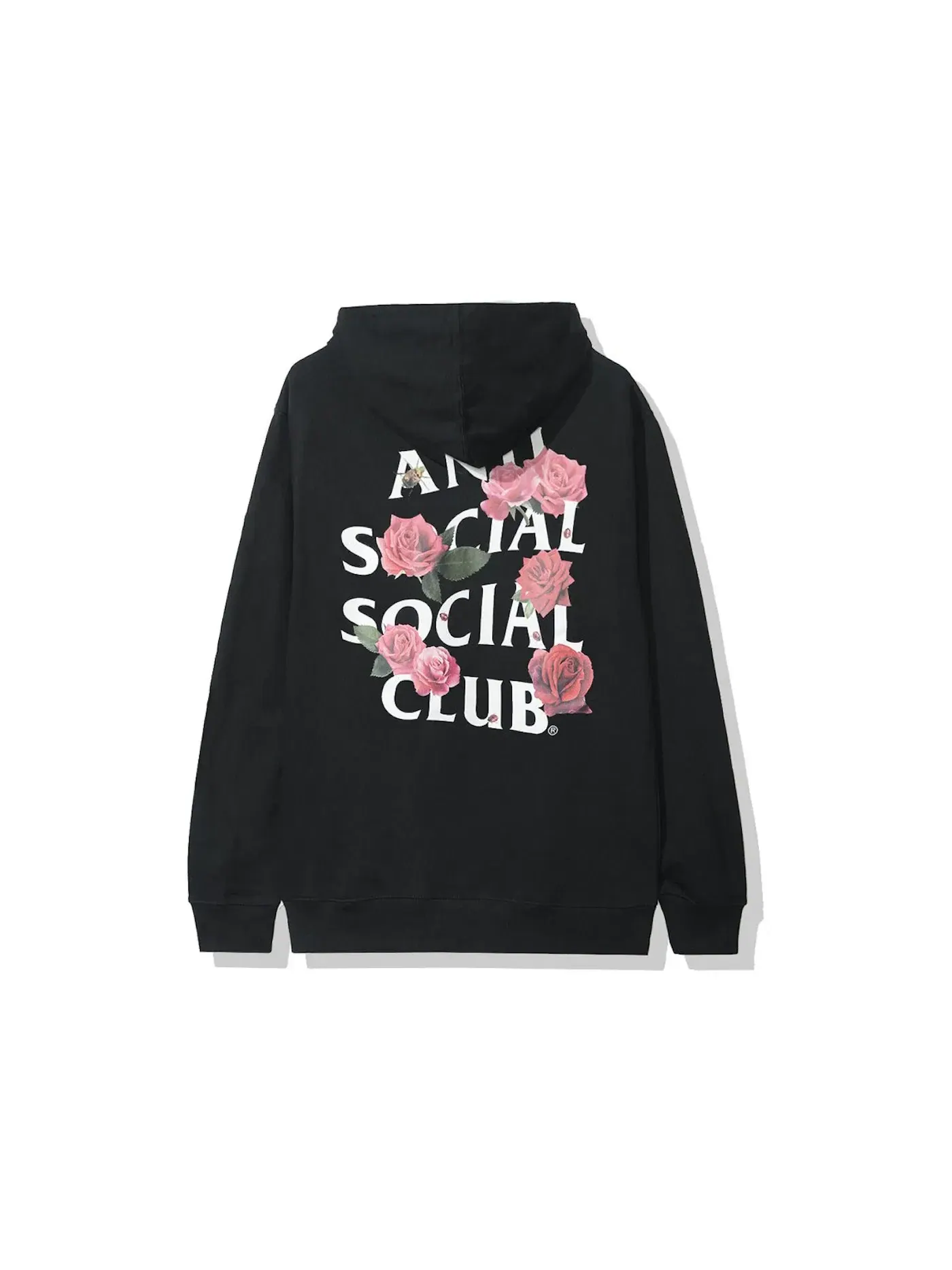 Мужской худи с принтом Anti Social Social Club Hoodie (FW19) — изображение 1 из 2, черный