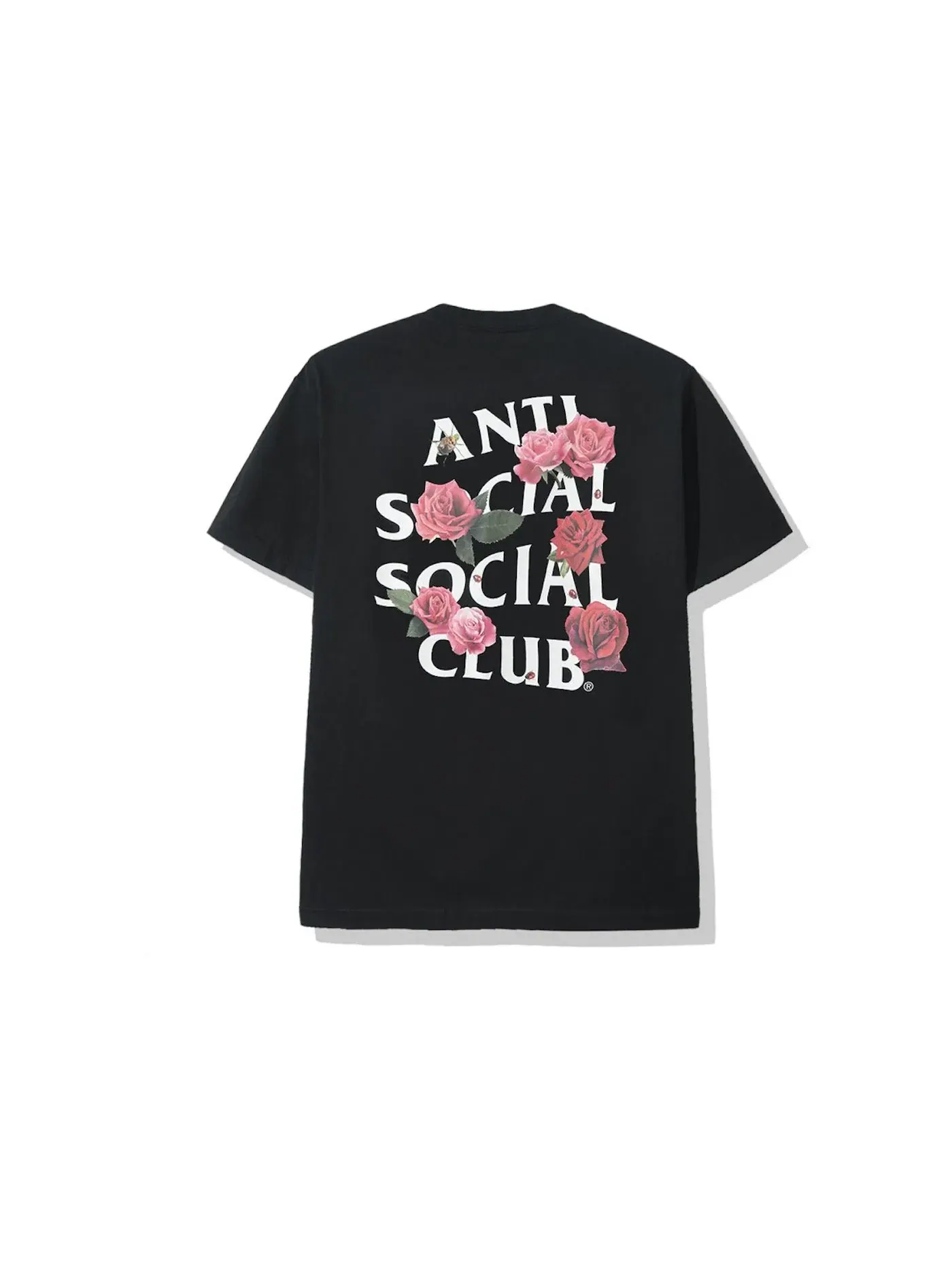 Мужская футболка с принтом Anti Social Social Club Tee (FW19) — изображение 1 из 2, черный