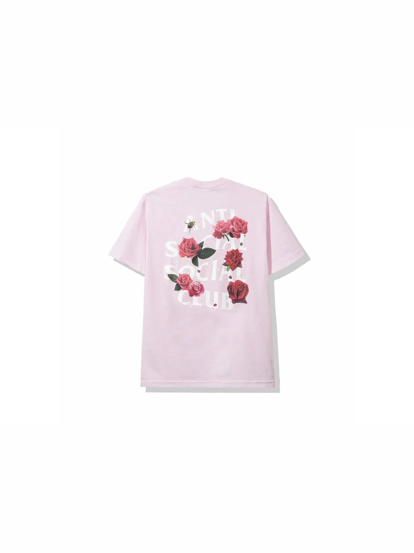 Мужская футболка с принтом Tee (FW19) Anti Social Social Club — изображение 1 из 2, розовый