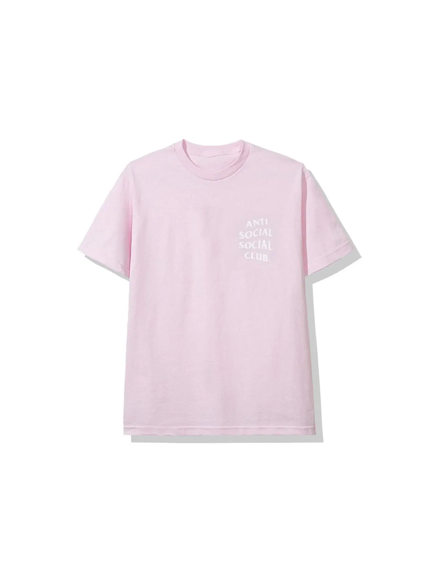 Мужская футболка с принтом Tee (FW19) Anti Social Social Club — изображение 2 из 2, розовый