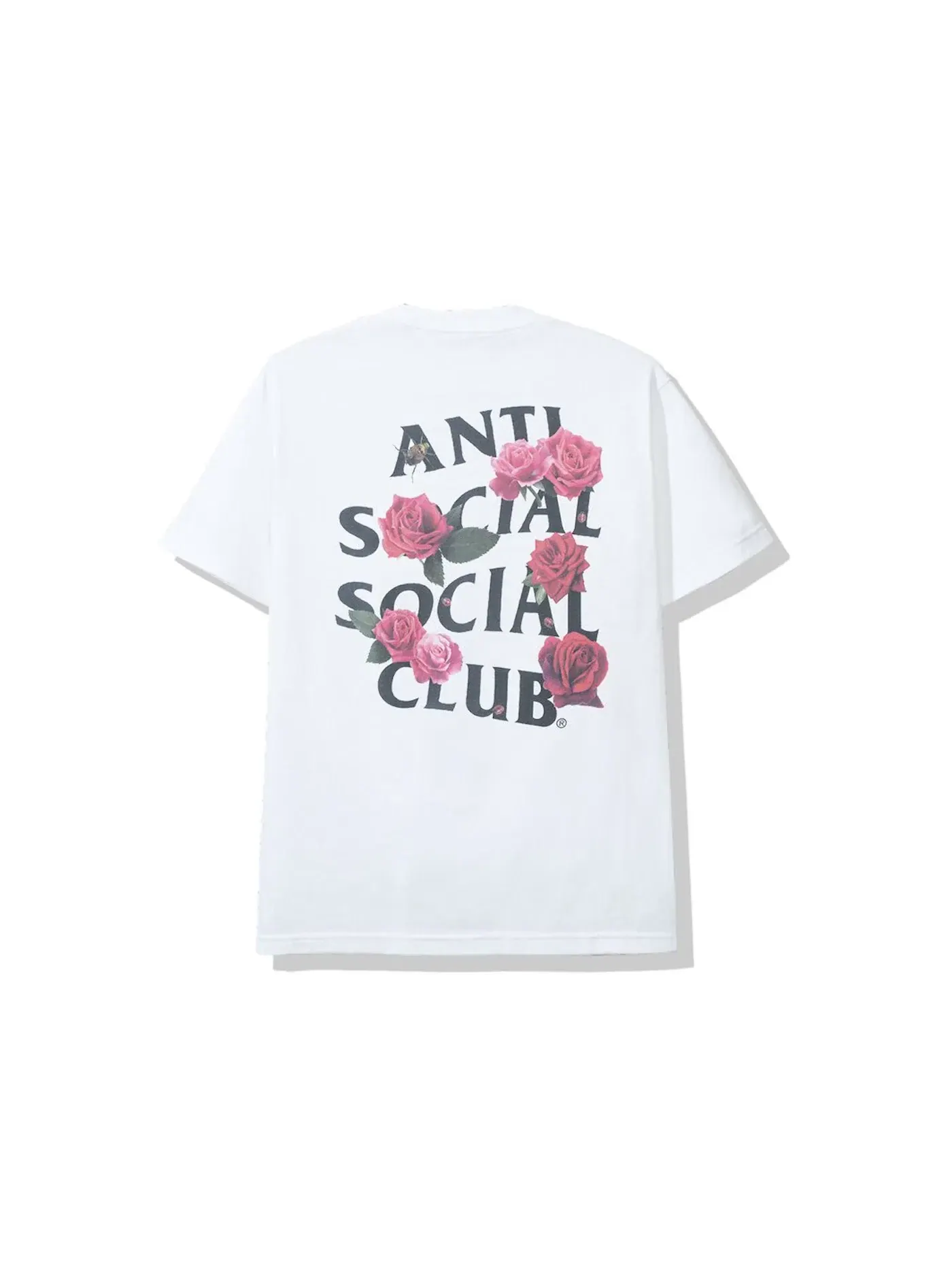 Мужская футболка с принтом Anti Social Social Club Tee (FW19) — изображение 1 из 2, белый
