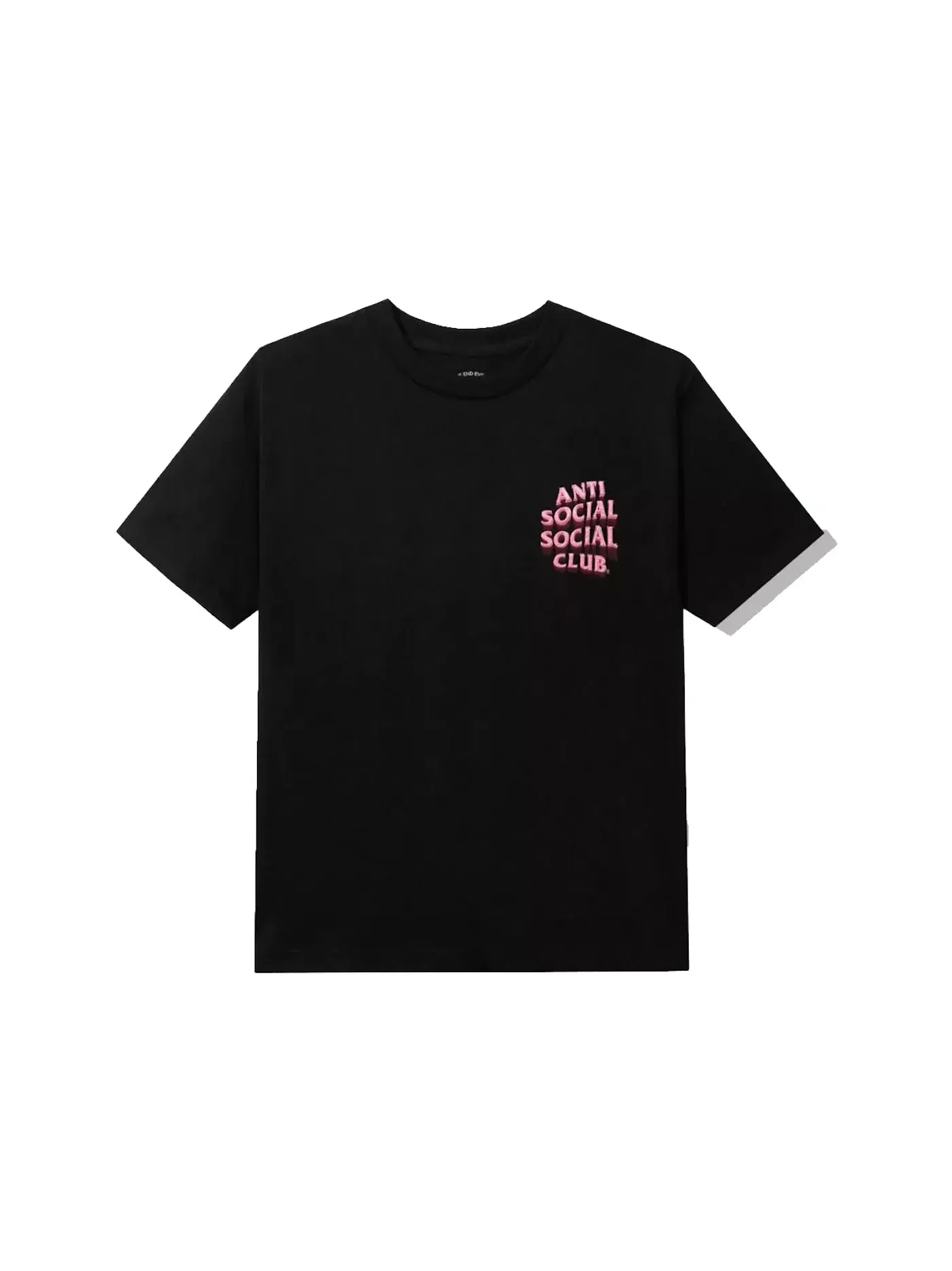 Мужская футболка с принтом Anti Social Social Club Sprinkling Tears T-shirt — изображение 2 из 2, черный
