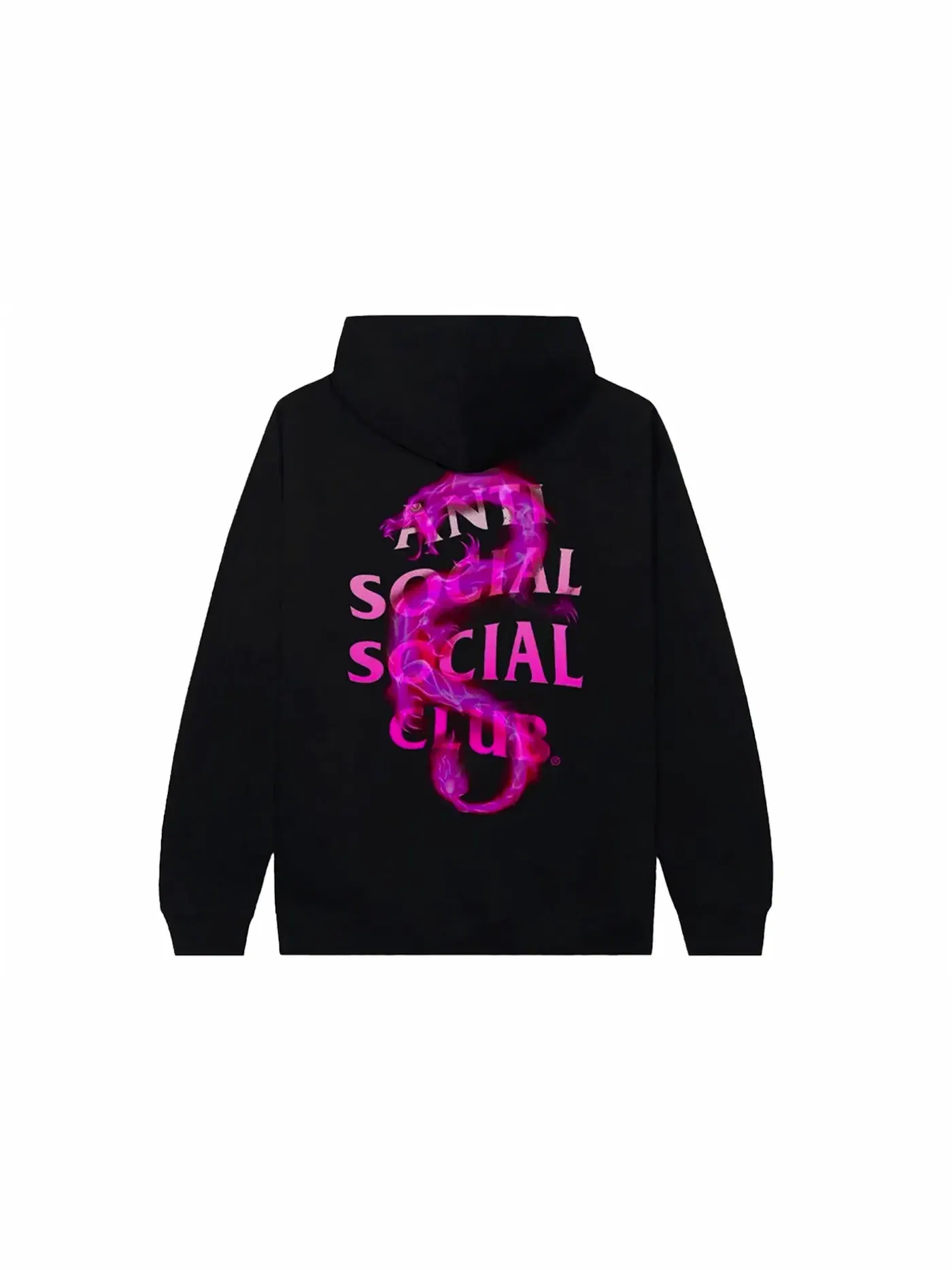 Мужская худи Summer In Minsk Anti Social Social Club — изображение 1 из 2, черный
