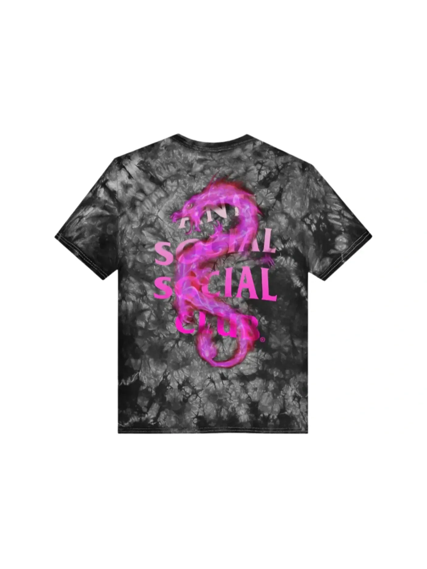 Мужская футболка с принтом Anti Social Social Club Summer In Minsk T-shirt — изображение 1 из 2, черный