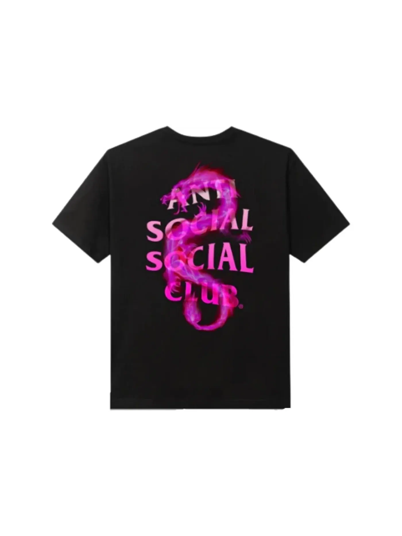 Мужская футболка с принтом Summer In Minsk Anti Social Social Club — изображение 1 из 2, черный