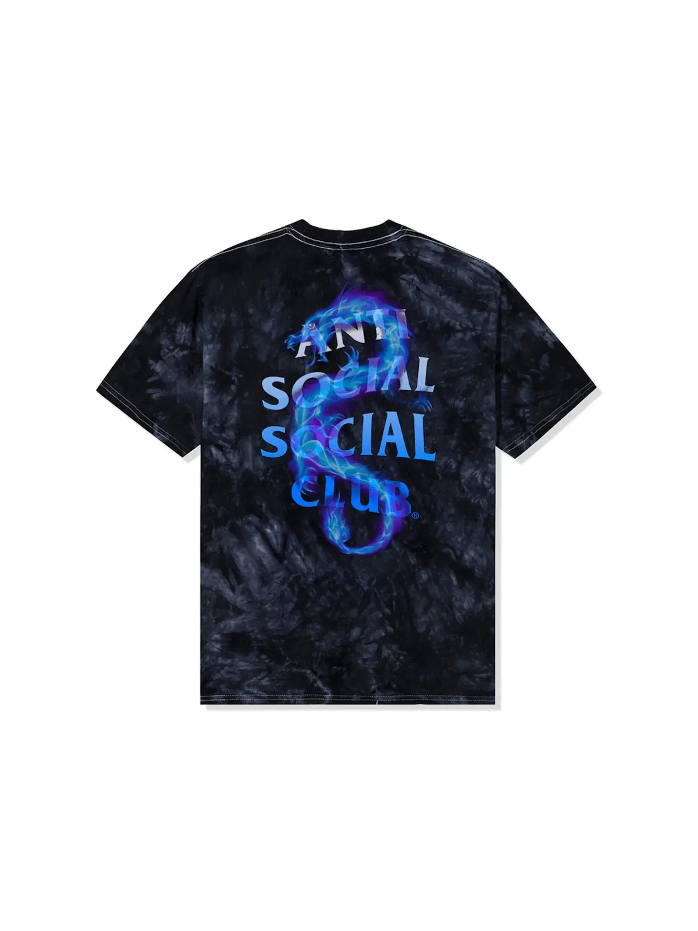 Мужская футболка с принтом Summer In The Mink Tee Anti Social Social Club — изображение 2 из 2, мульти