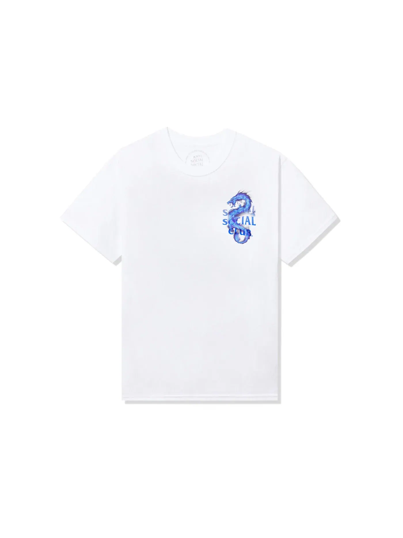 Мужская футболка с принтом Anti Social Social Club Tee — изображение 1 из 2, белый