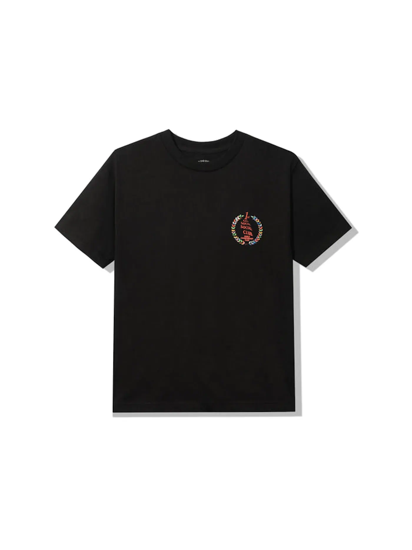 Мужская футболка с принтом Anti Social Social Club Suzuka T-shirt — изображение 2 из 2, черный