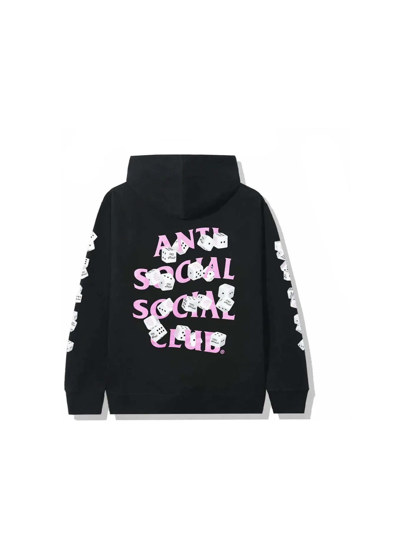 Мужской худи Anti Social Social Club Take Me Home Hoodie — изображение 1 из 2, черный