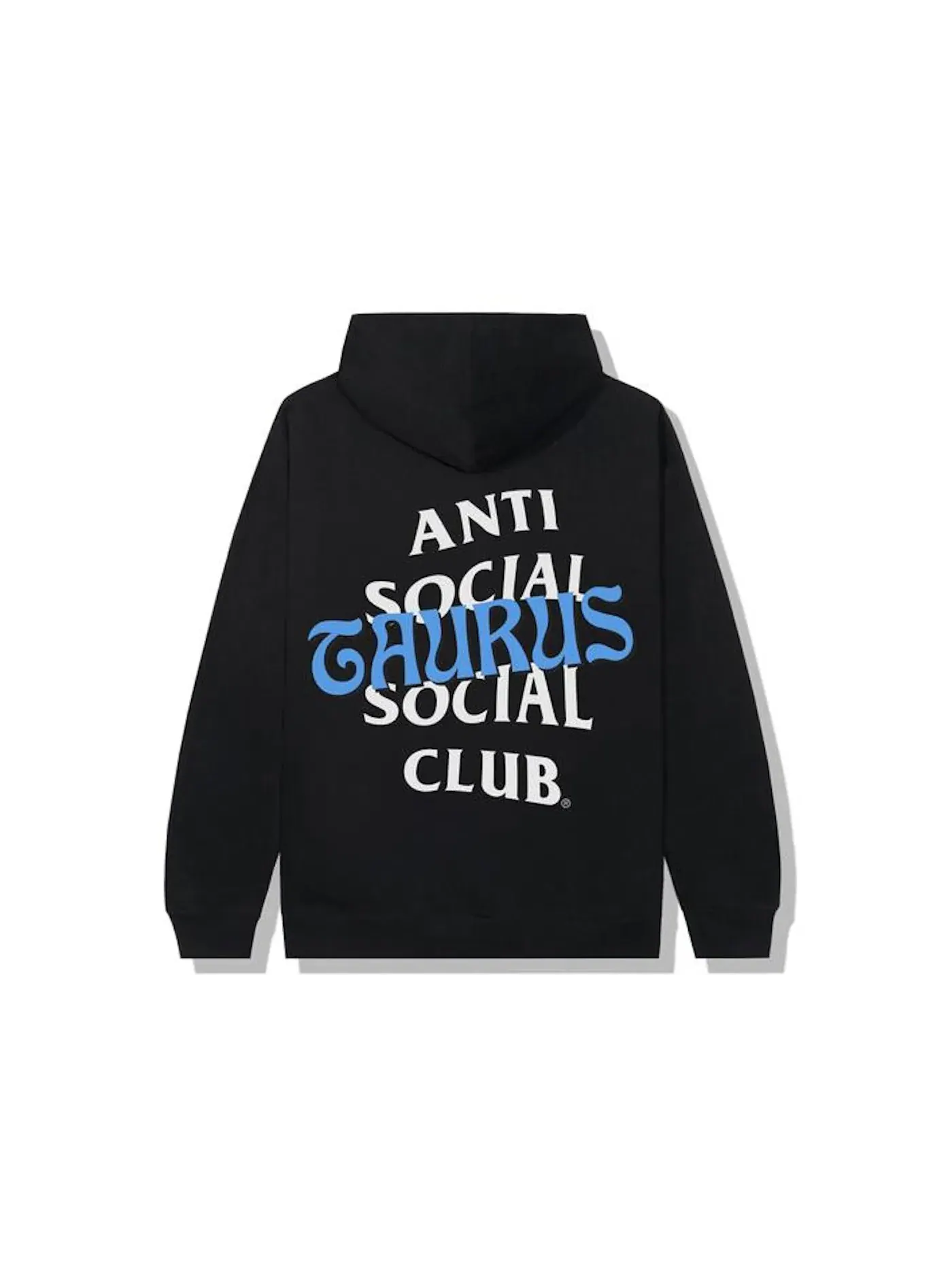 Мужская худи с принтом Anti Social Social Club — изображение 1 из 2, черный