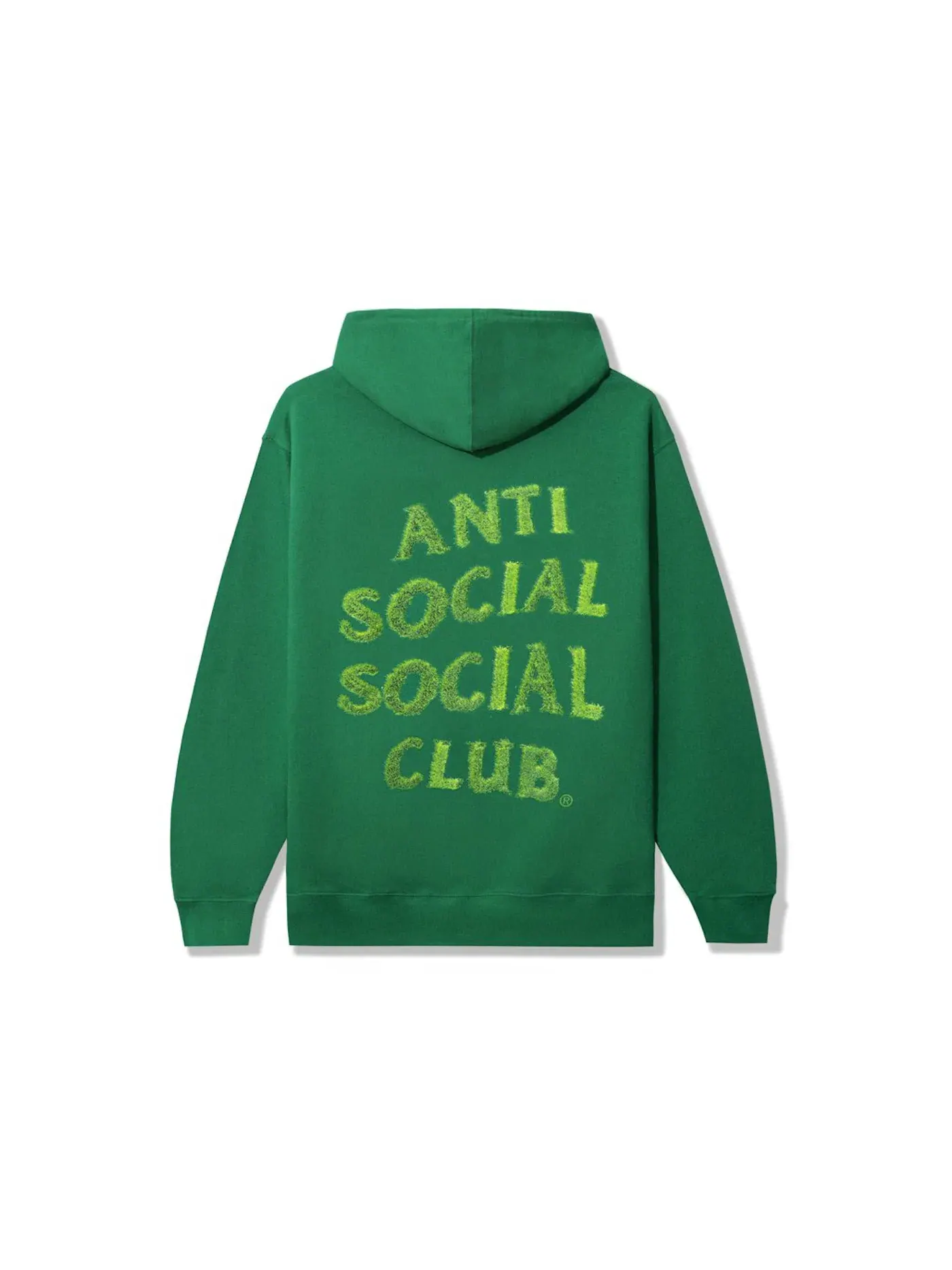 Мужская худи с принтом The Hills Anti Social Social Club — изображение 2 из 2, зеленый