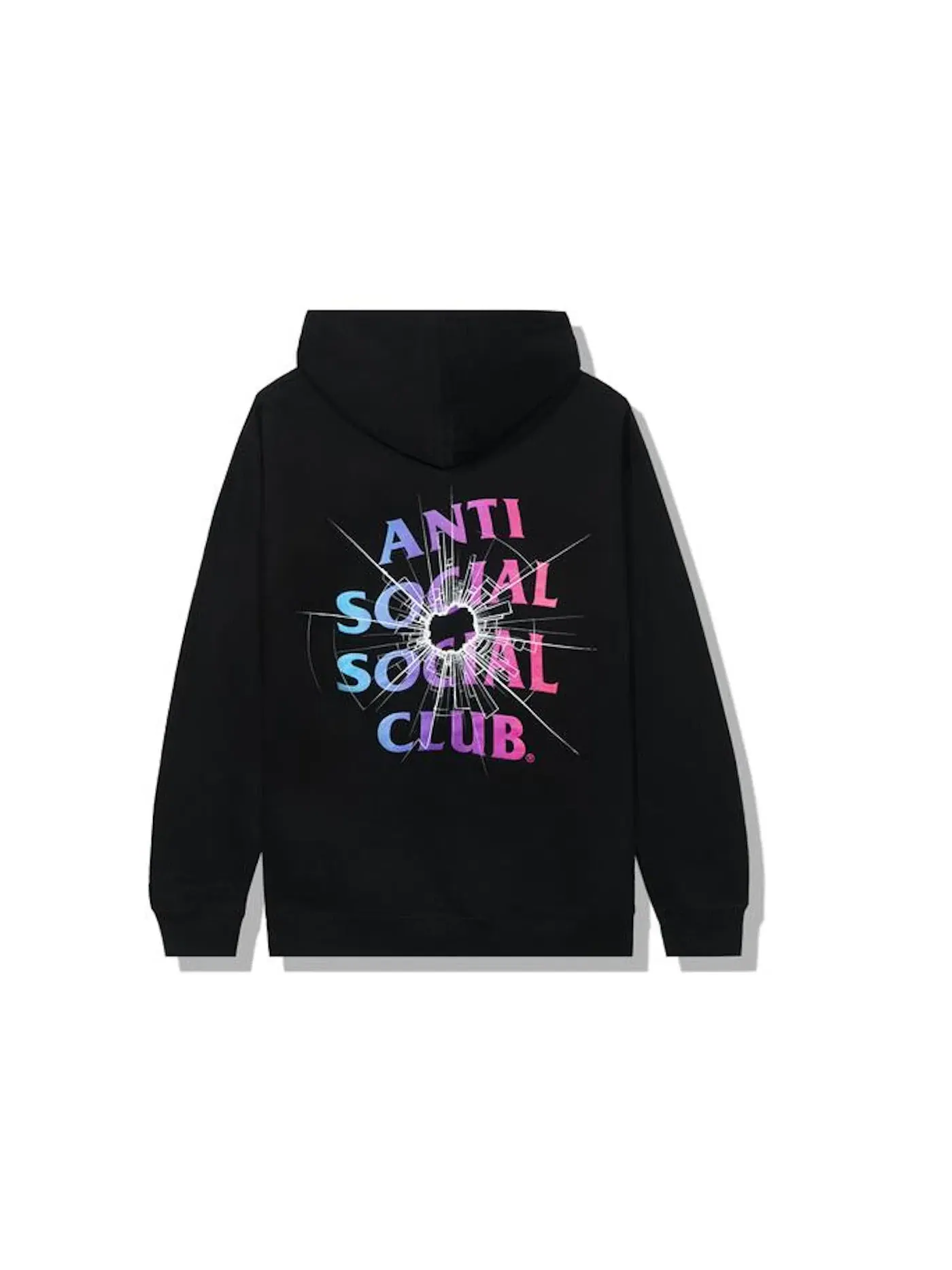 Мужской худи Theories Anti Social Social Club — изображение 1 из 2, черный