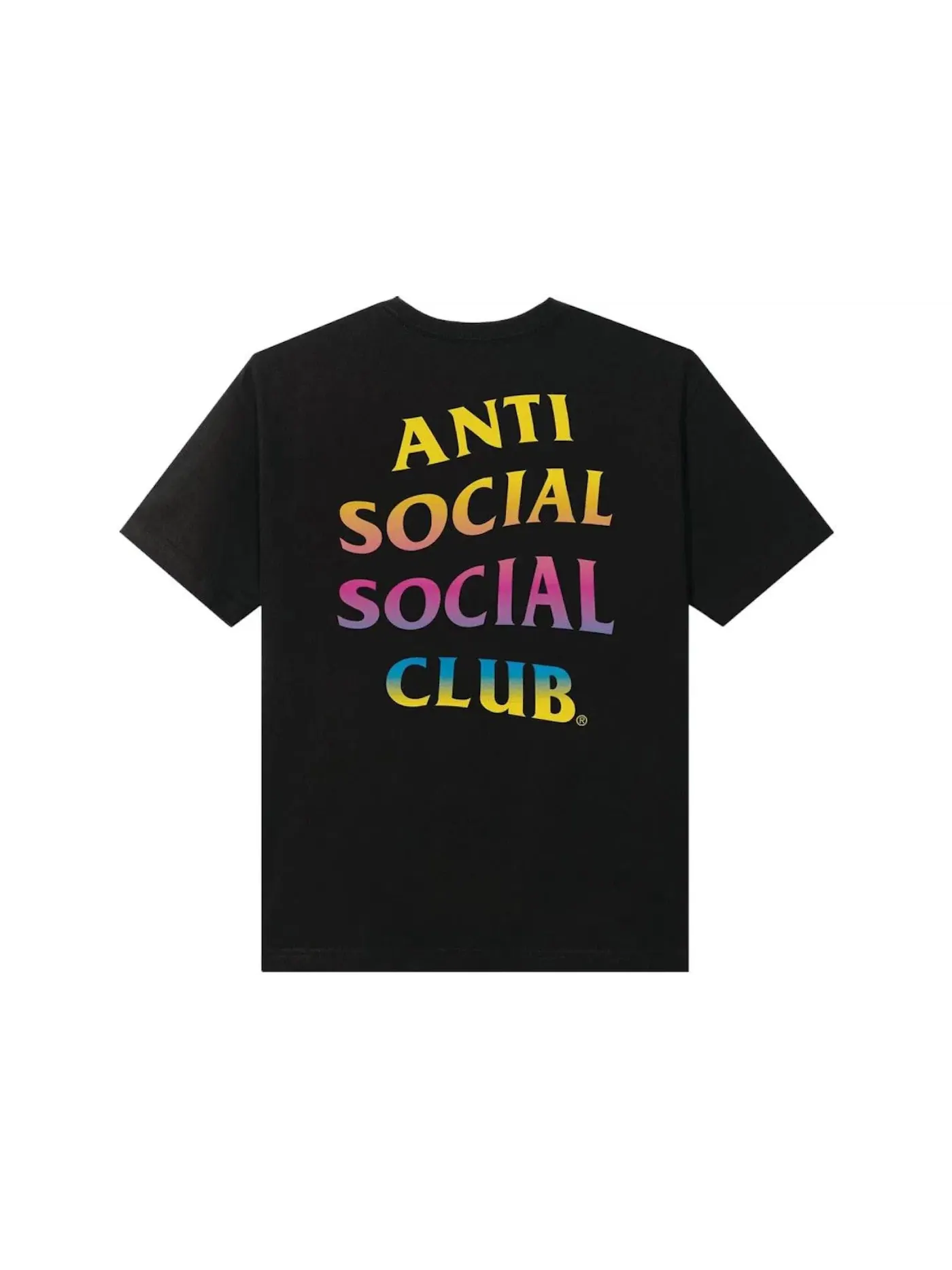 Мужская футболка с принтом Anti Social Social Club — изображение 1 из 2, черный