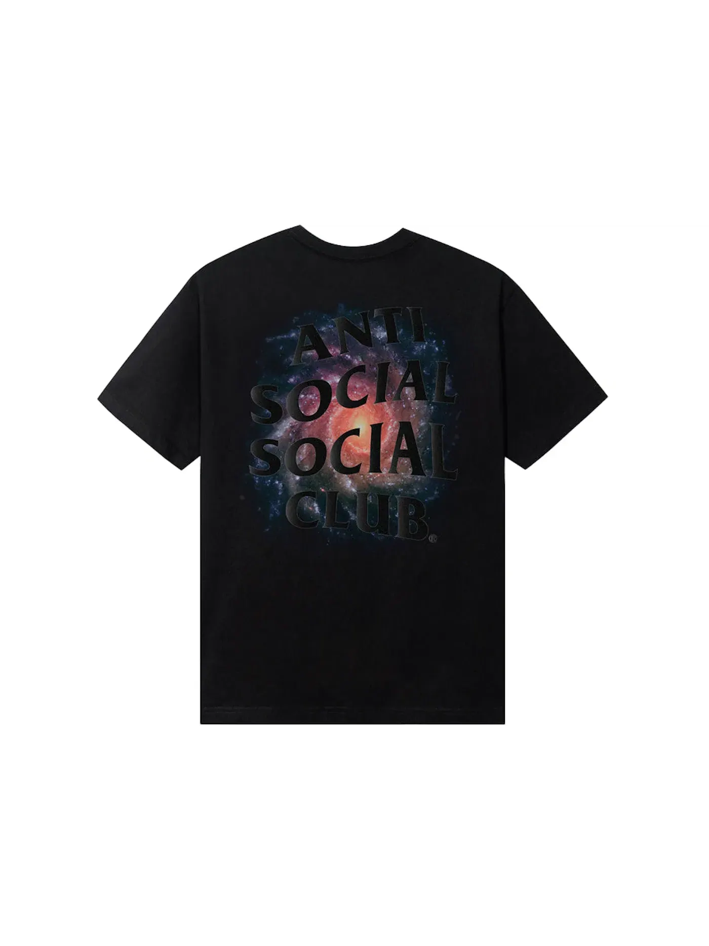 Мужская футболка с принтом Anti Social Social Club Tee — изображение 1 из 2, черный