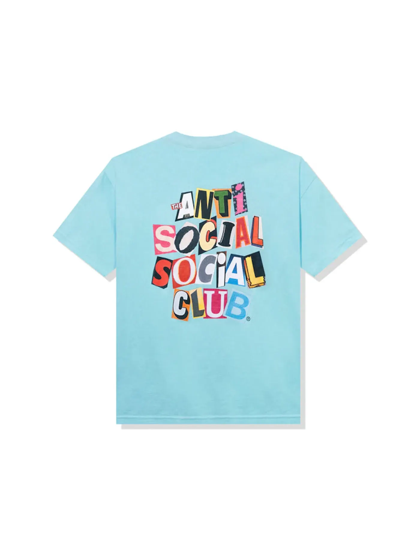 Мужская футболка с длинным рукавом Torn Pages Of Our Story Anti Social Social Club — изображение 1 из 2, синий