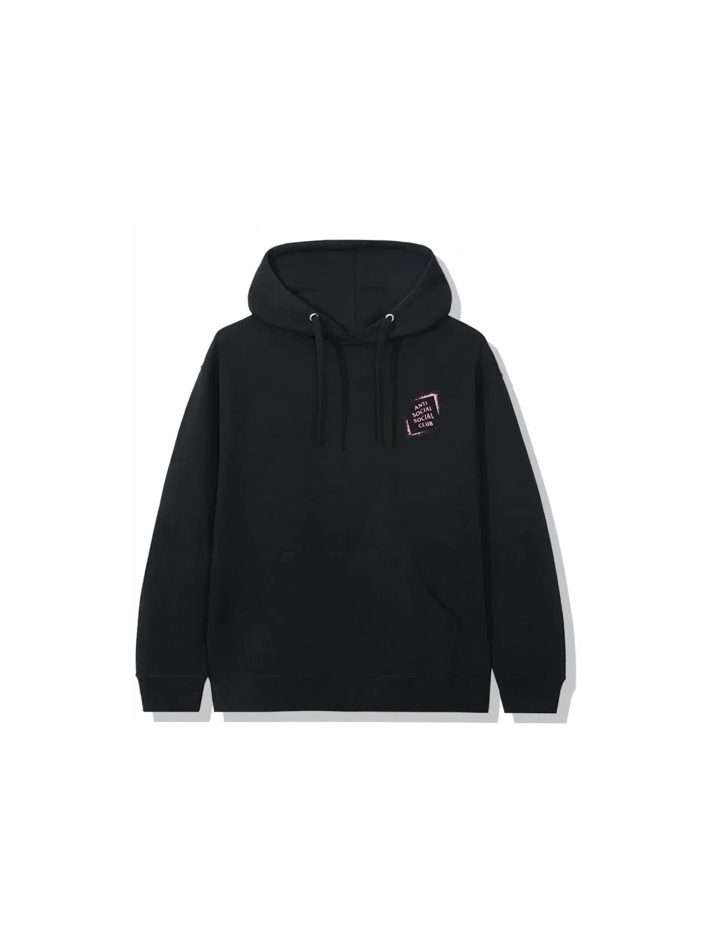 Мужской худи с принтом Toy Hoodie Anti Social Social Club — изображение 2 из 2, черный