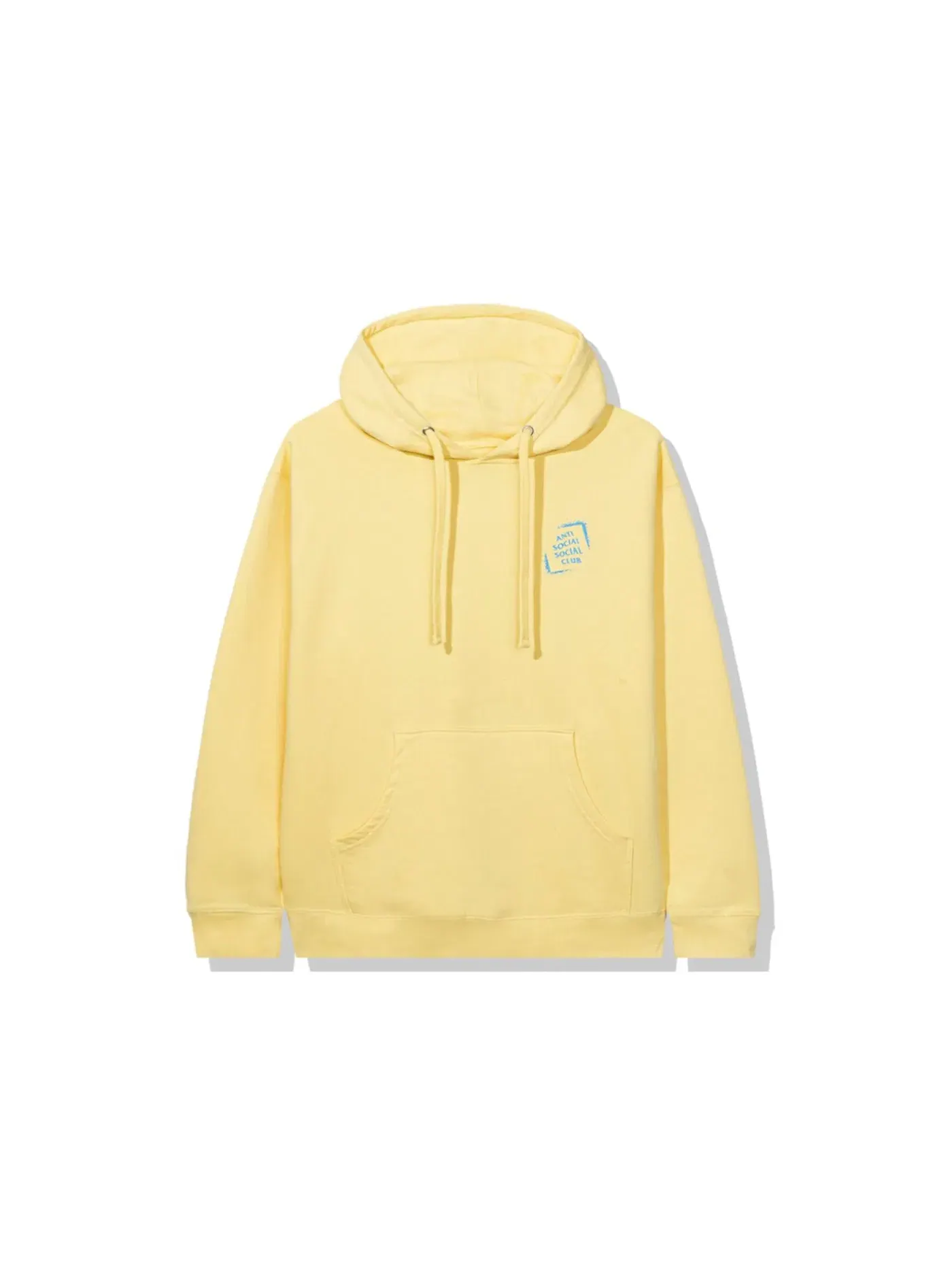 Мужской худи с принтом Toy Hoodie Anti Social Social Club — изображение 2 из 2, желтый