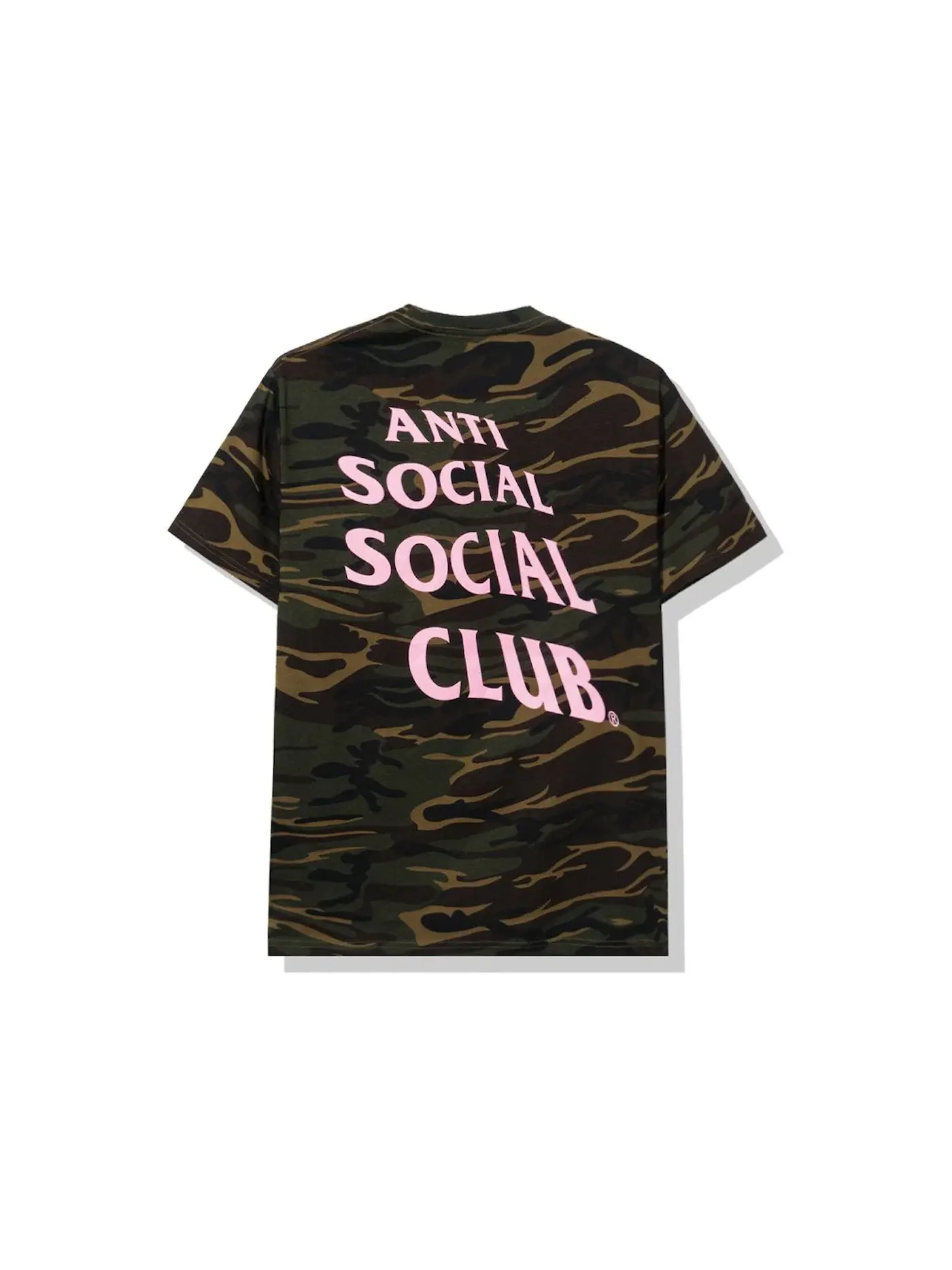 Мужская футболка с принтом True Colors Tee Anti Social Social Club — изображение 1 из 2, камуфляж
