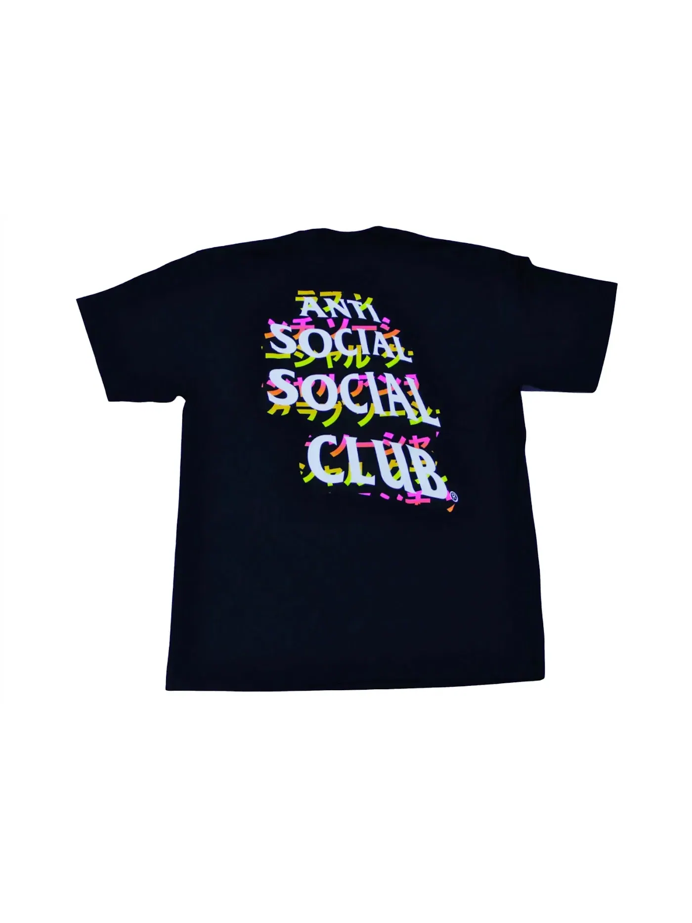 Мужская футболка с принтом Tee Anti Social Social Club — изображение 1 из 2, черный