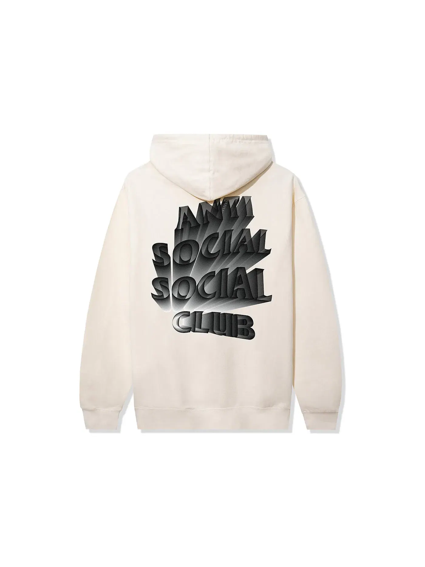 Мужской худи с принтом Unbearable Hoodie Anti Social Social Club — изображение 1 из 2, кость