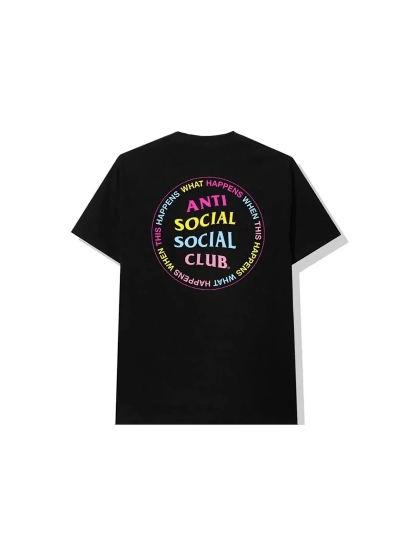 Мужская футболка с принтом Tee Anti Social Social Club — изображение 1 из 2, черный