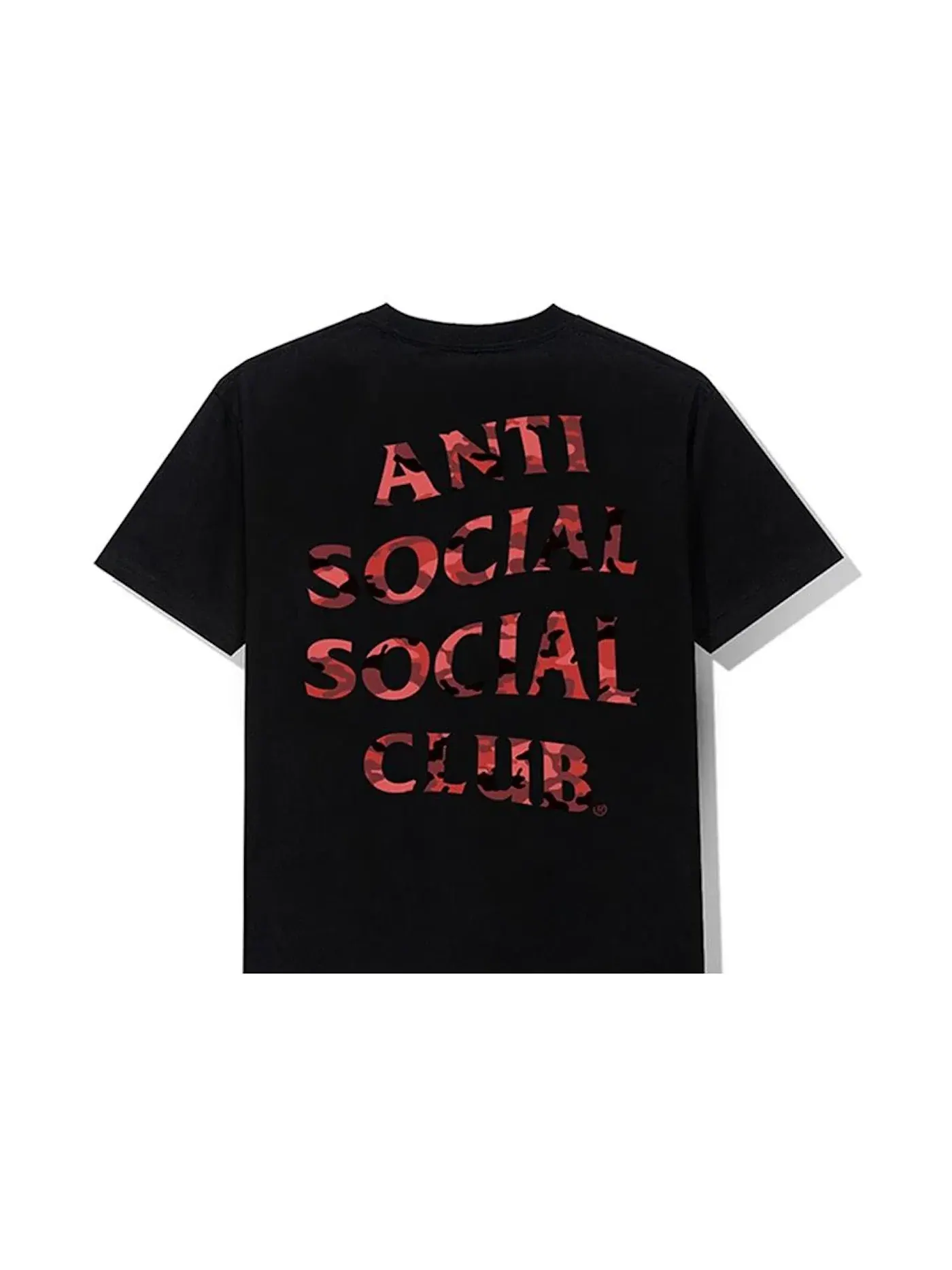 Мужская футболка с принтом Anti Social Social Club Wild Life — изображение 1 из 2, черный