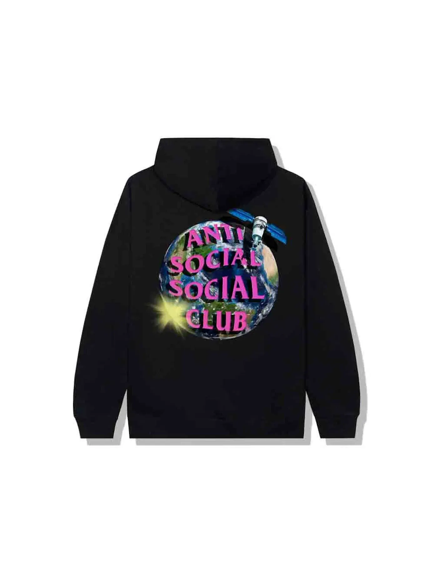 Мужская худи с длинным рукавом Anti Social Social Club — изображение 1 из 3, черный