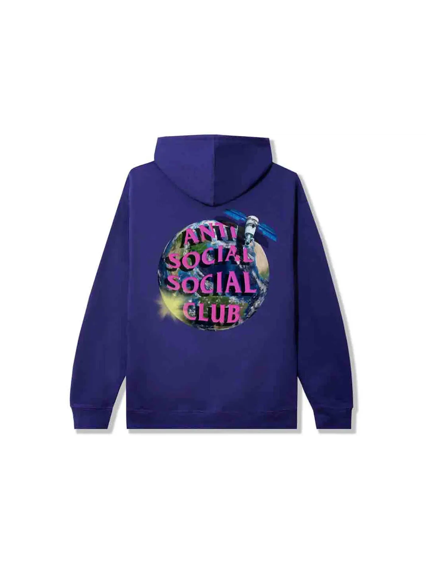 Мужской худи Anti Social Social Club Hoodie — изображение 1 из 3, фиолетовый