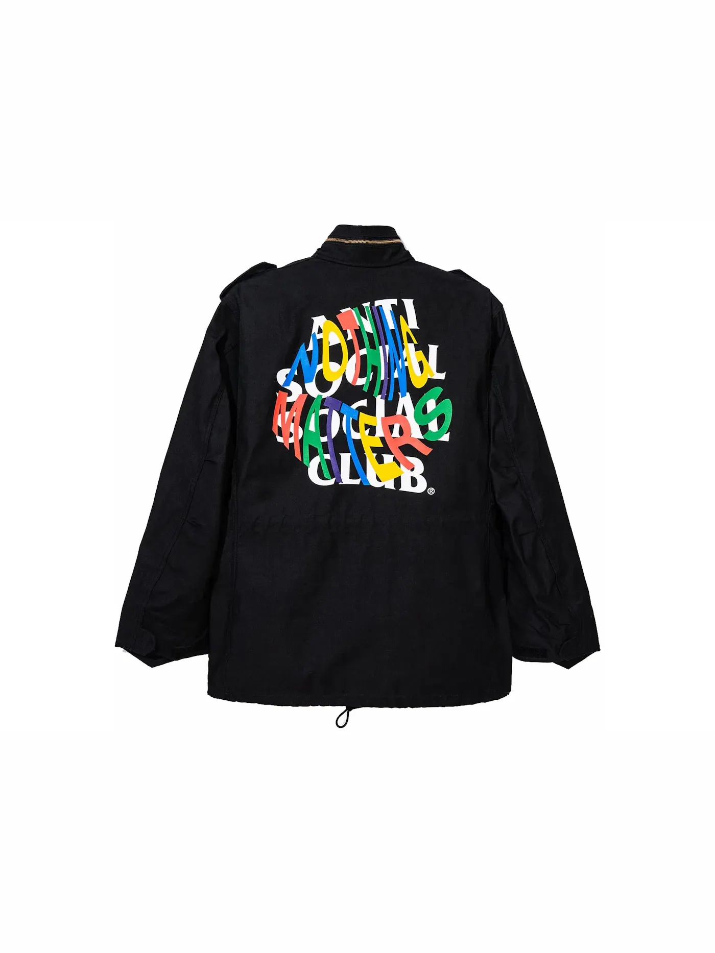 Мужское пальто с длинным рукавом Anti Social Social Club x Alpha M65 Field Coat — изображение 1 из 1, черный