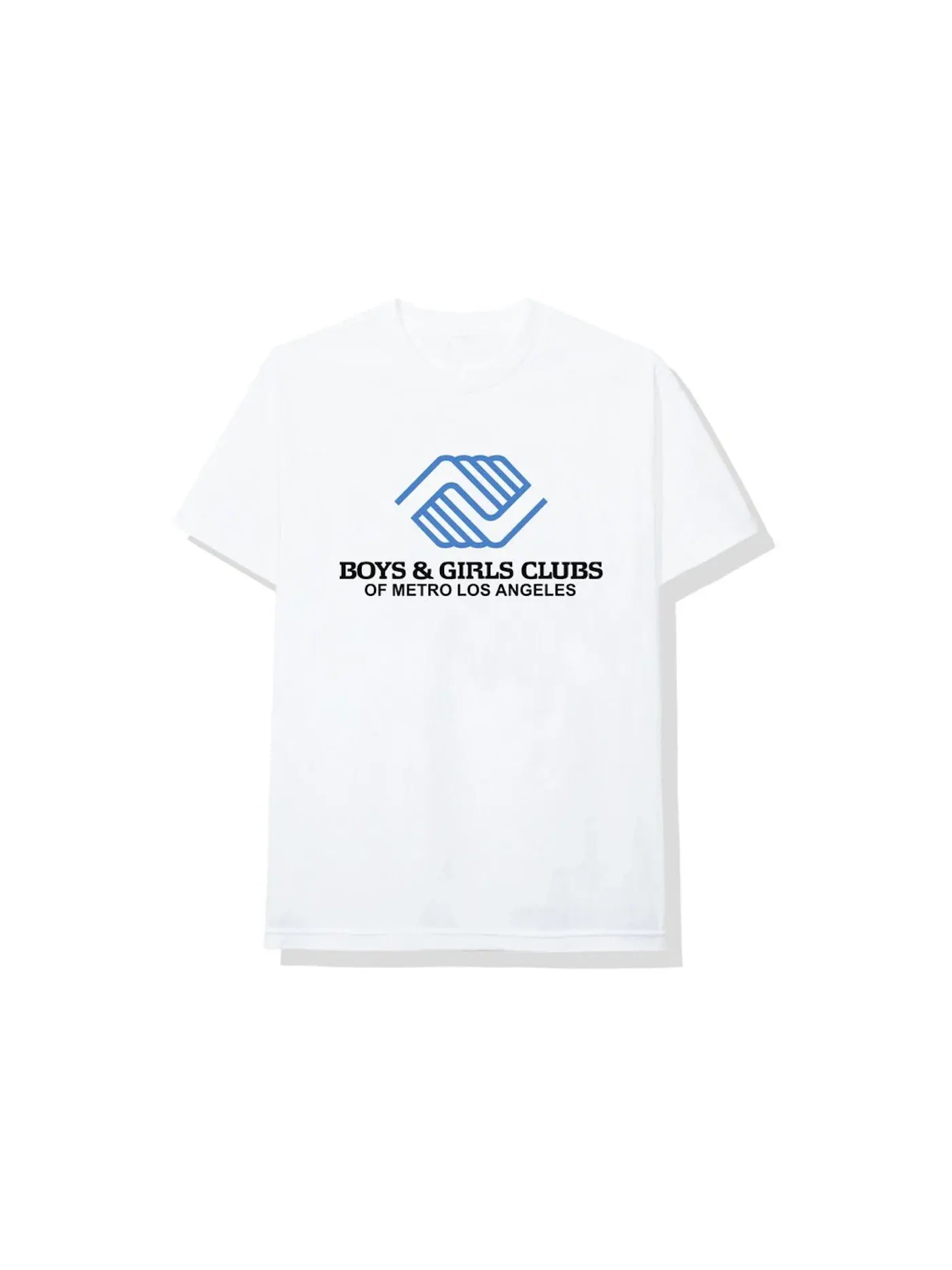 Мужская футболка с принтом Anti Social Social Club x BGCMLA Tee — изображение 1 из 2, белый