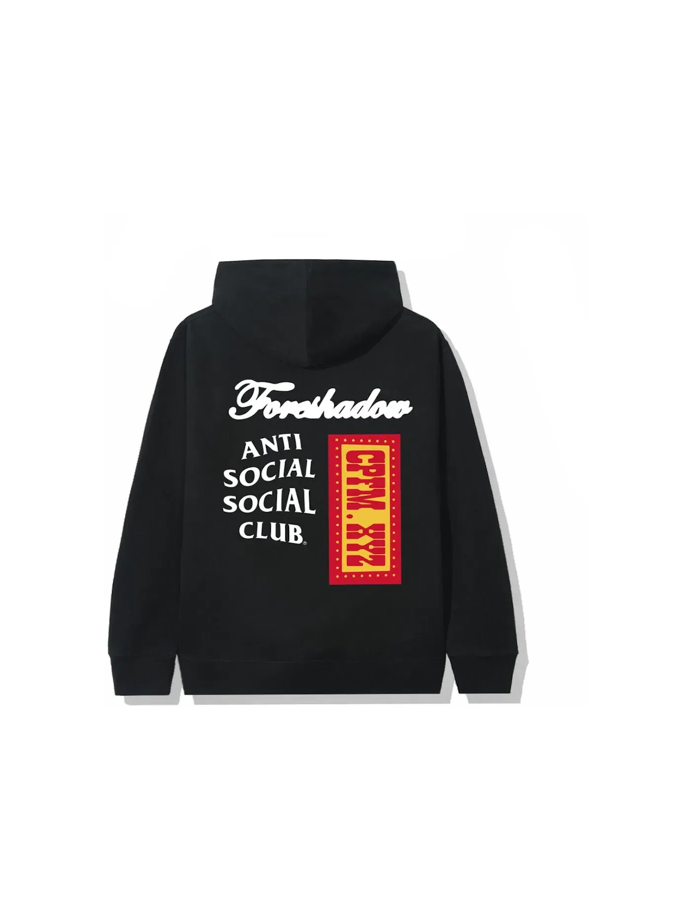 Мужской худи с принтом Hoodie Anti Social Social Club — изображение 1 из 2, черный