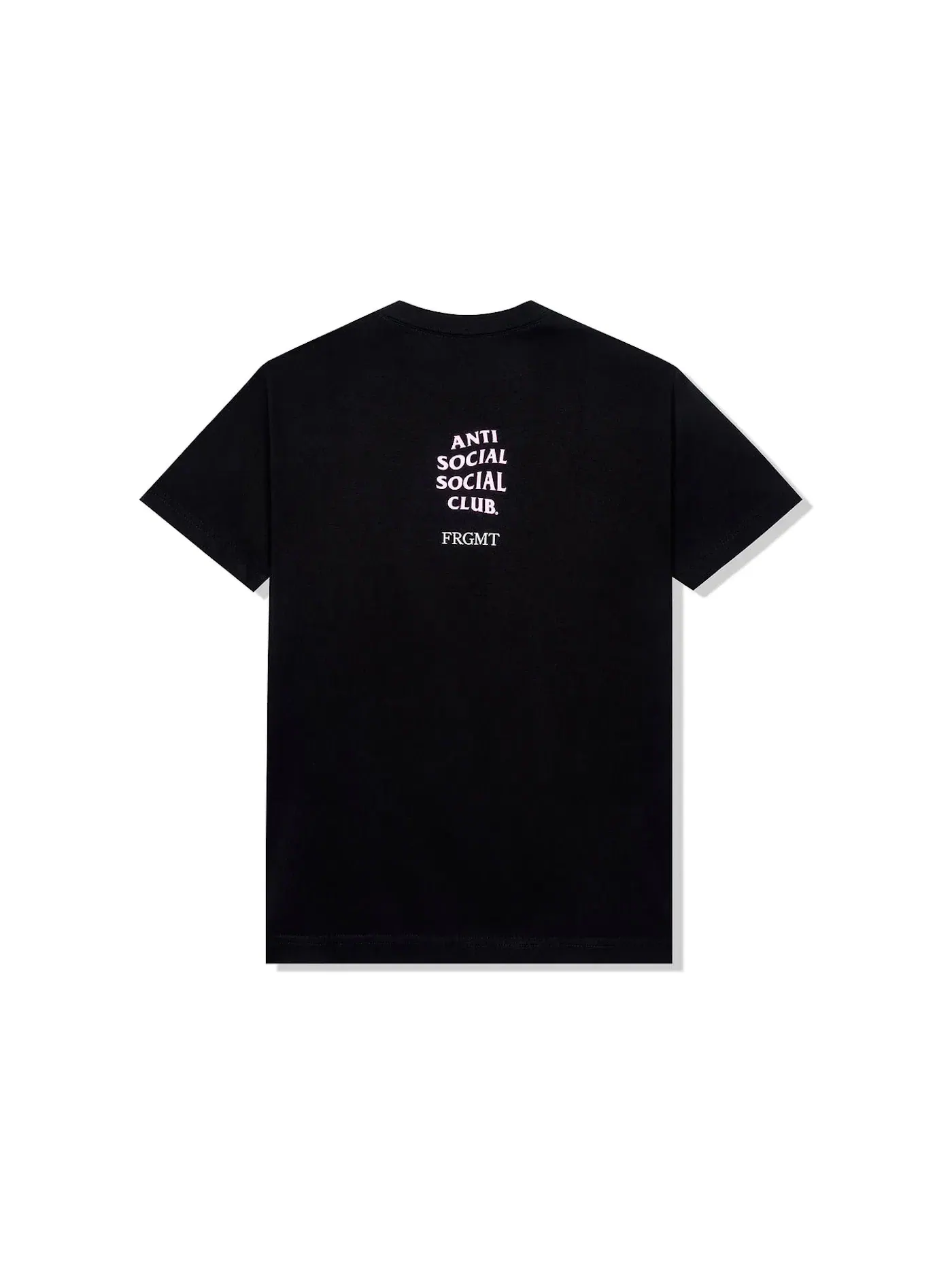 Мужская футболка с принтом Anti Social Social Club x Fragment Called Interference Tee (FW22) Black — изображение 2 из 2