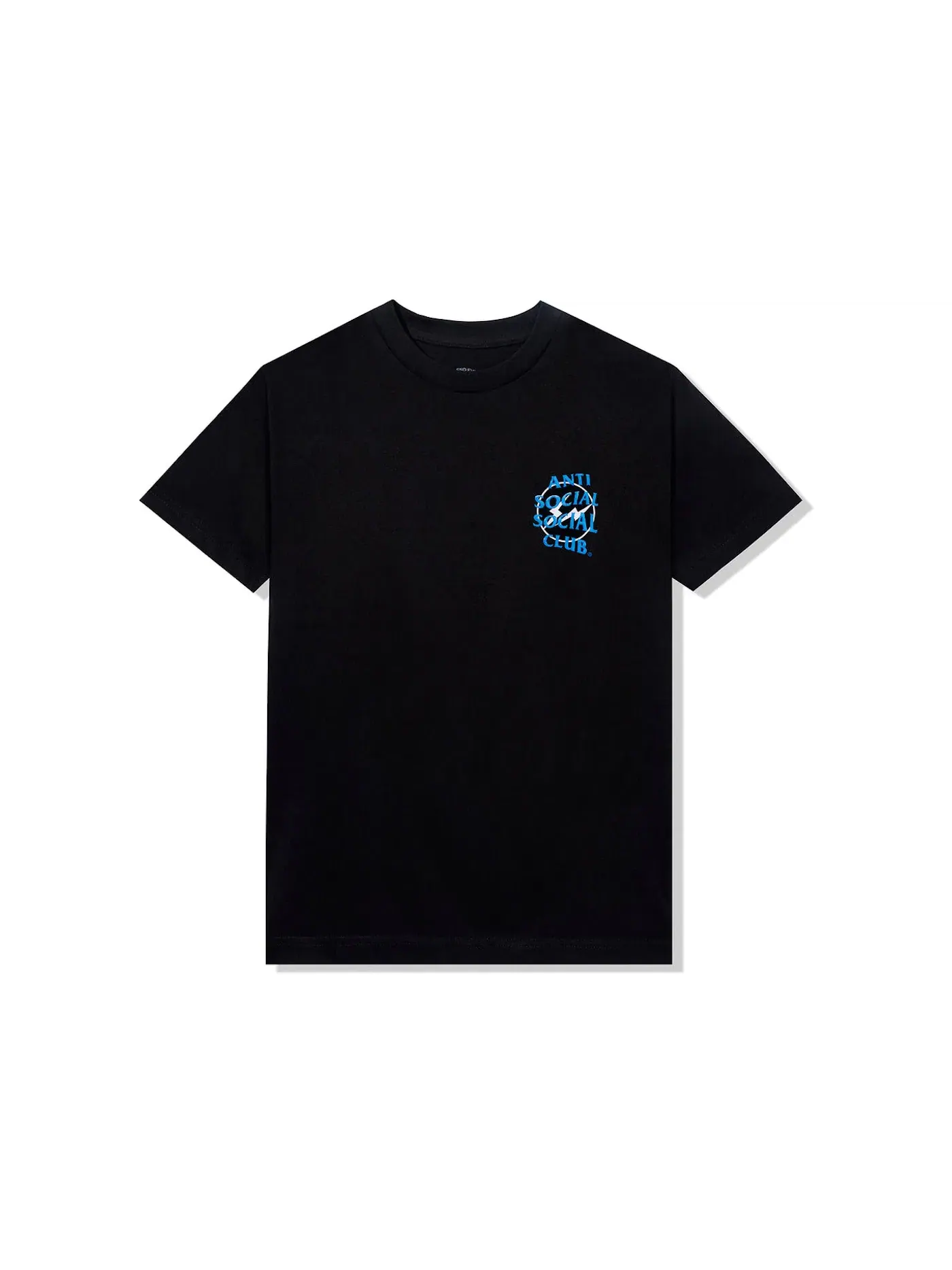 Мужская футболка с принтом Anti Social Social Club x Fragment Precious Petals Tee (FW22) — изображение 2 из 2, черный синий