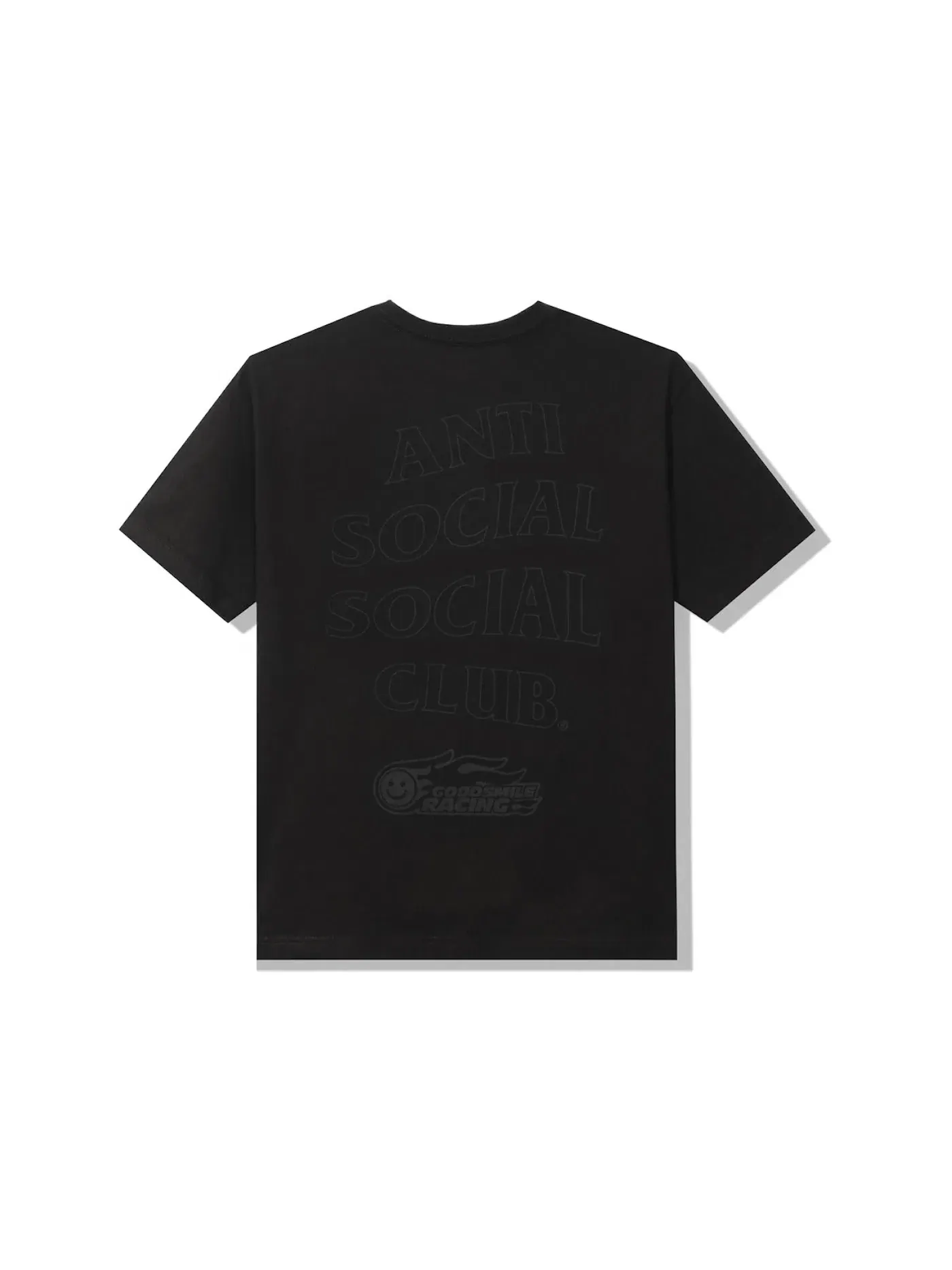 Мужская футболка с принтом Anti Social Social Club x Good Smile Racing Hatsune Miku T-shirt — изображение 2 из 2, черный