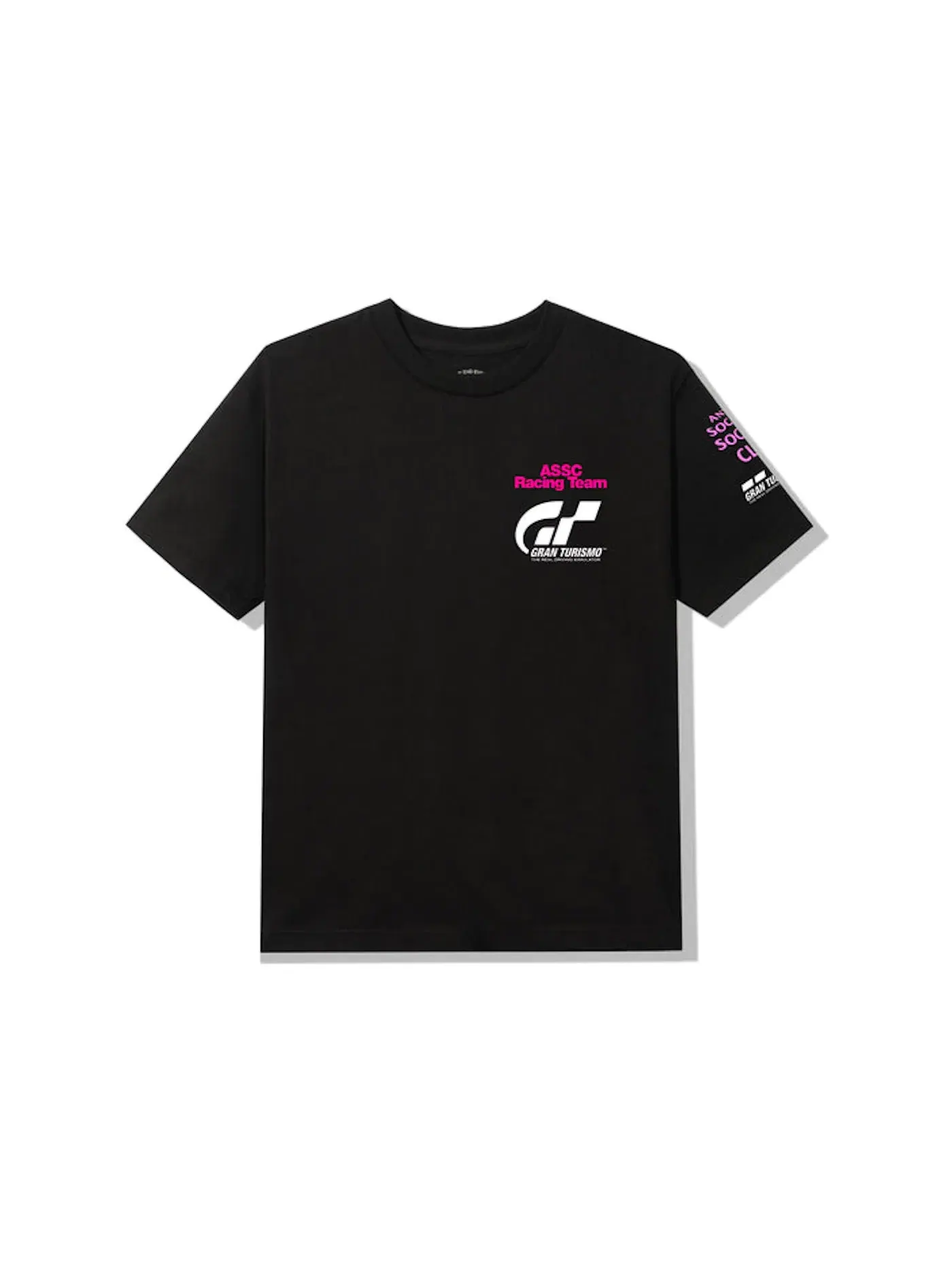 Мужская футболка с принтом Anti Social Social Club x Gran Turismo Logo T-shirt — изображение 1 из 2, черный