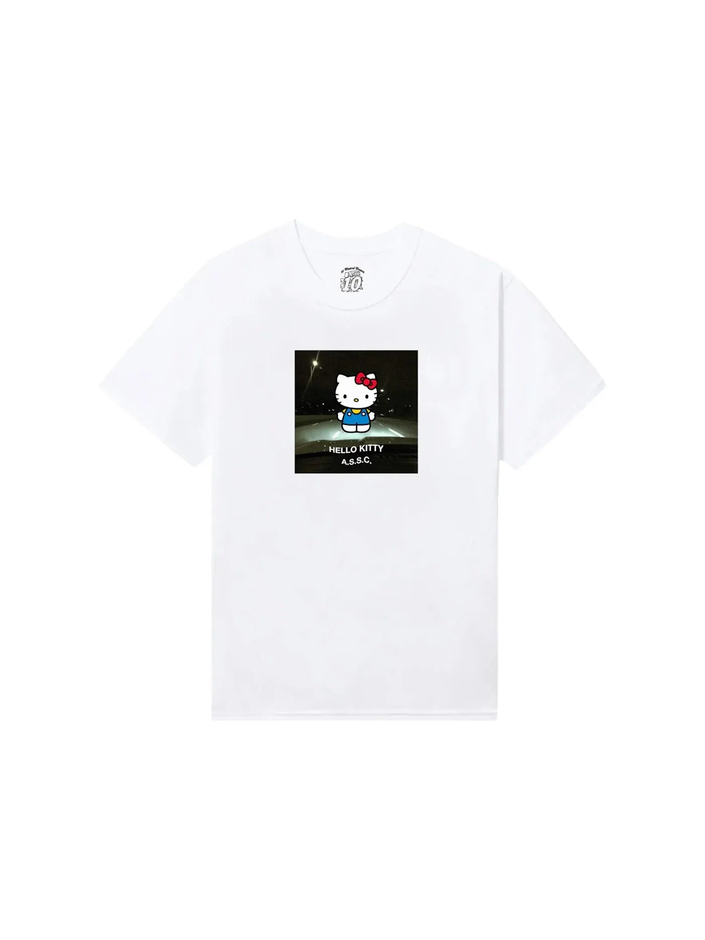 Мужская футболка с принтом Anti Social Social Club x Hello Kitty Always Tee — изображение 1 из 2, белый