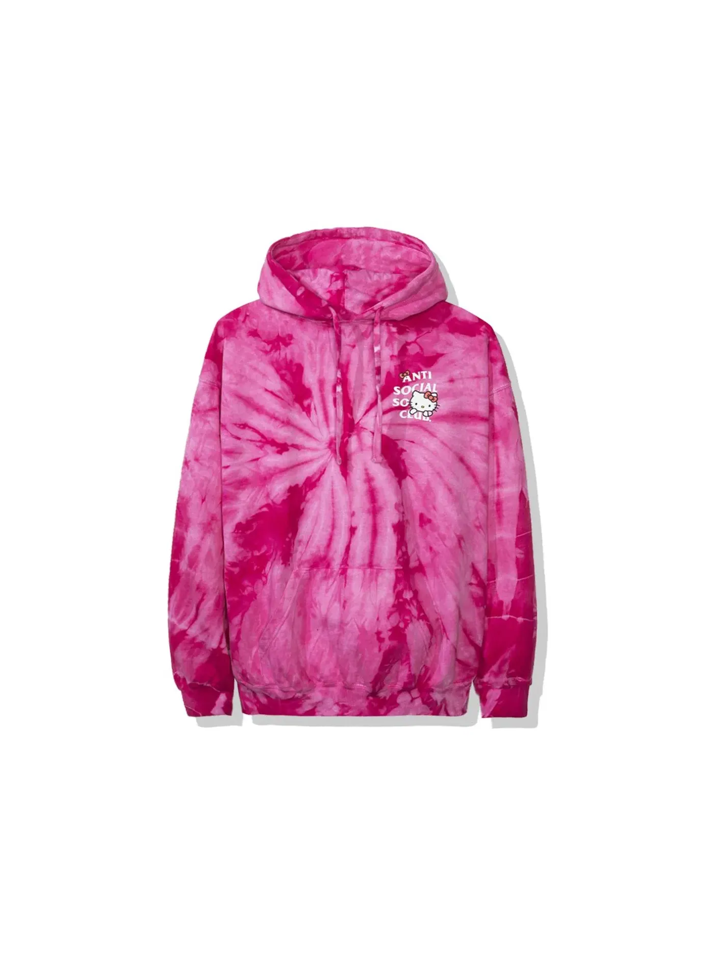Мужской худи с принтом Hoodie (FW19) Anti Social Social Club — изображение 2 из 2, красный