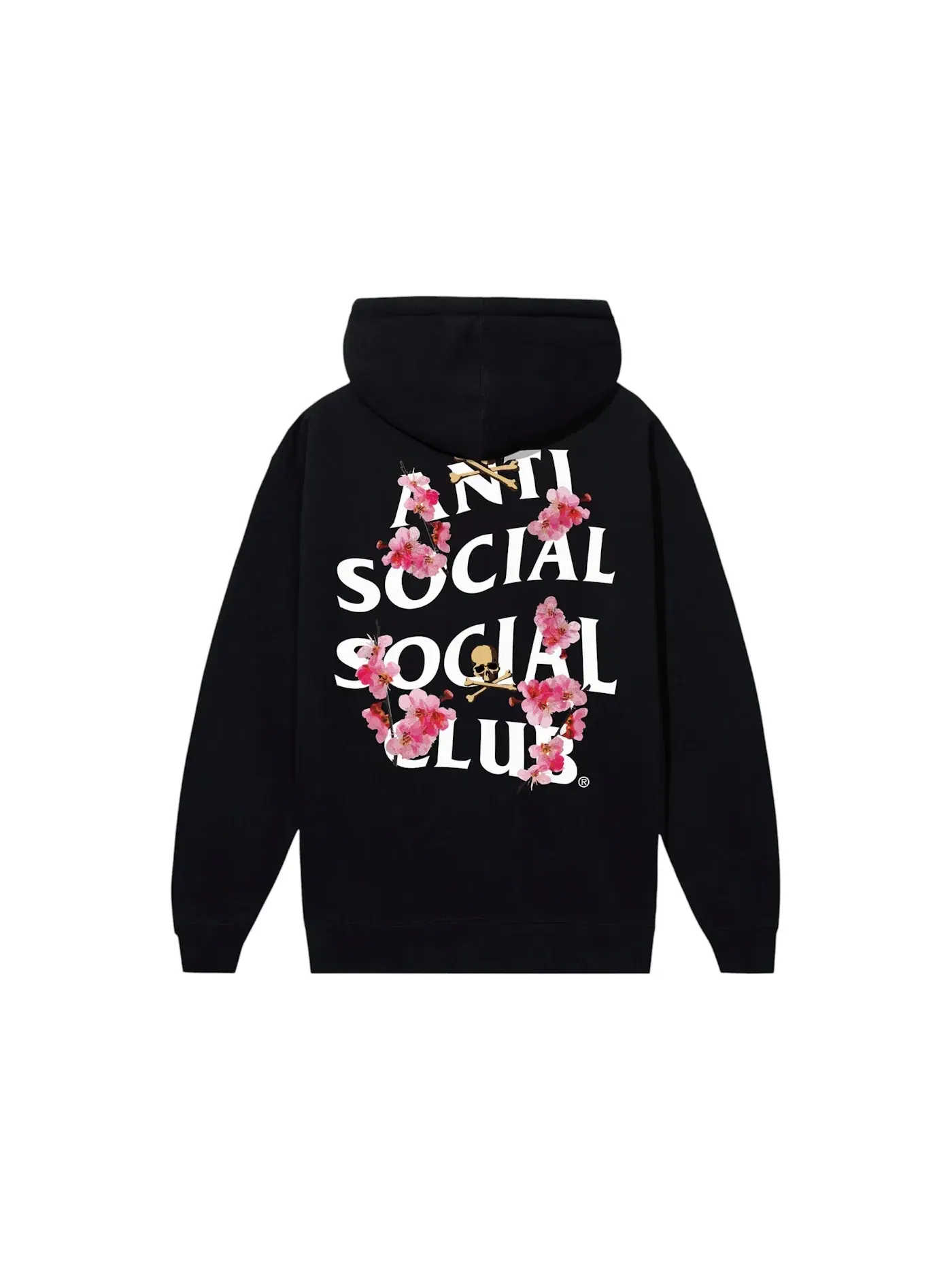 Мужской худи с принтом Mmotch Hoodie Anti Social Social Club — изображение 1 из 2, черный