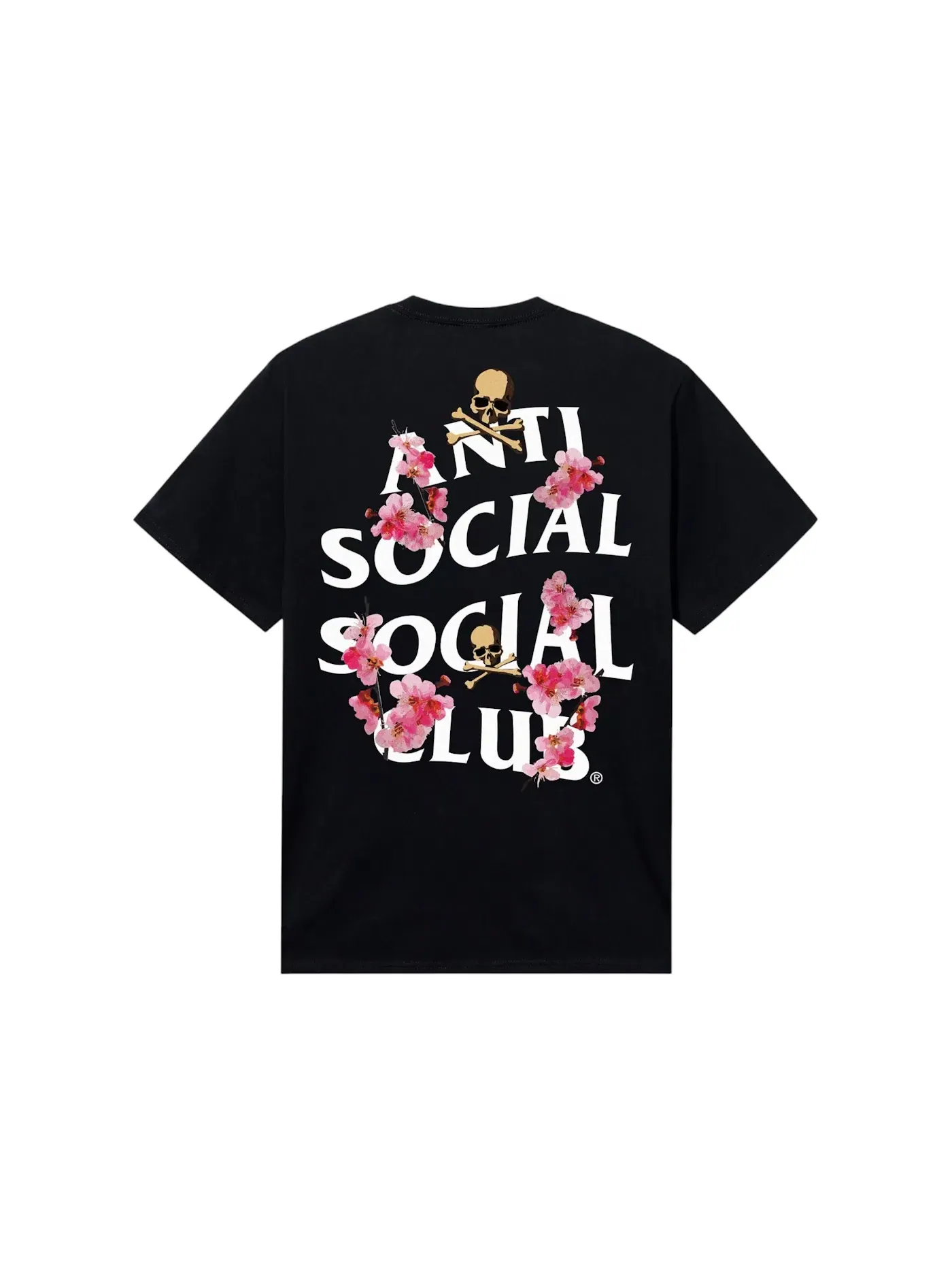 Мужская футболка с принтом Tee Anti Social Social Club — изображение 1 из 2, черный