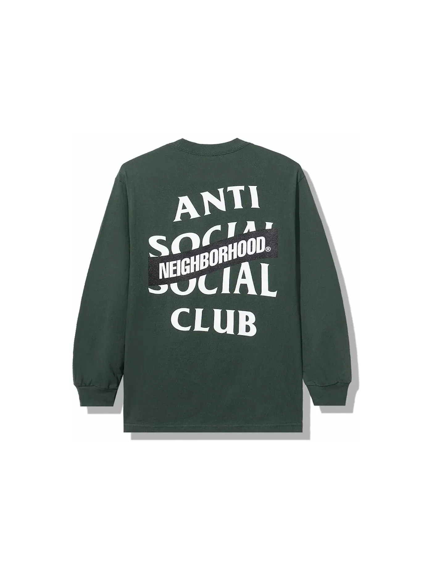 Мужская футболка с длинным рукавом Longsleeve Tee Anti Social Social Club — изображение 1 из 2, зеленый