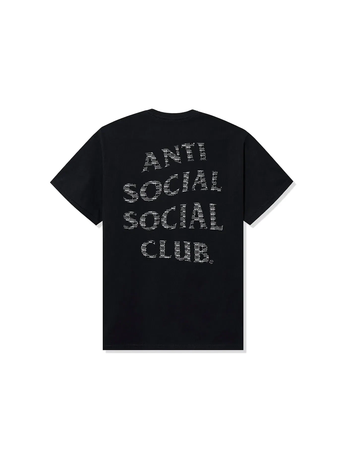 Мужская футболка с принтом Anti Social Social Club x Neighborhood Crossbone Tee — изображение 1 из 2, черный